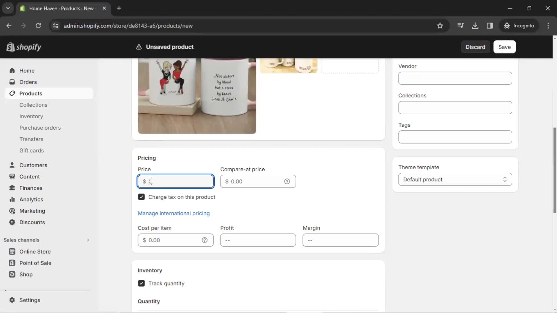 Adding a product on Shopify video thumbnail