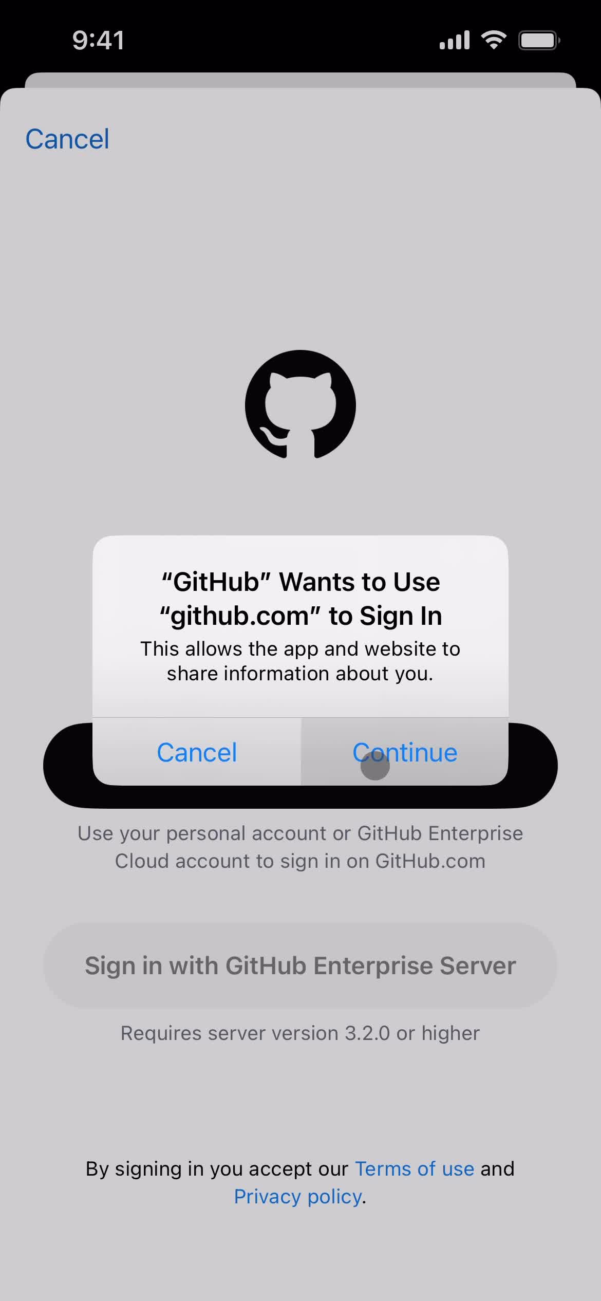 Adding an account on GitHub video thumbnail