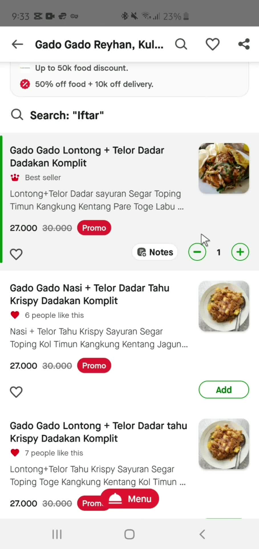 Adding to cart on Gojek video thumbnail