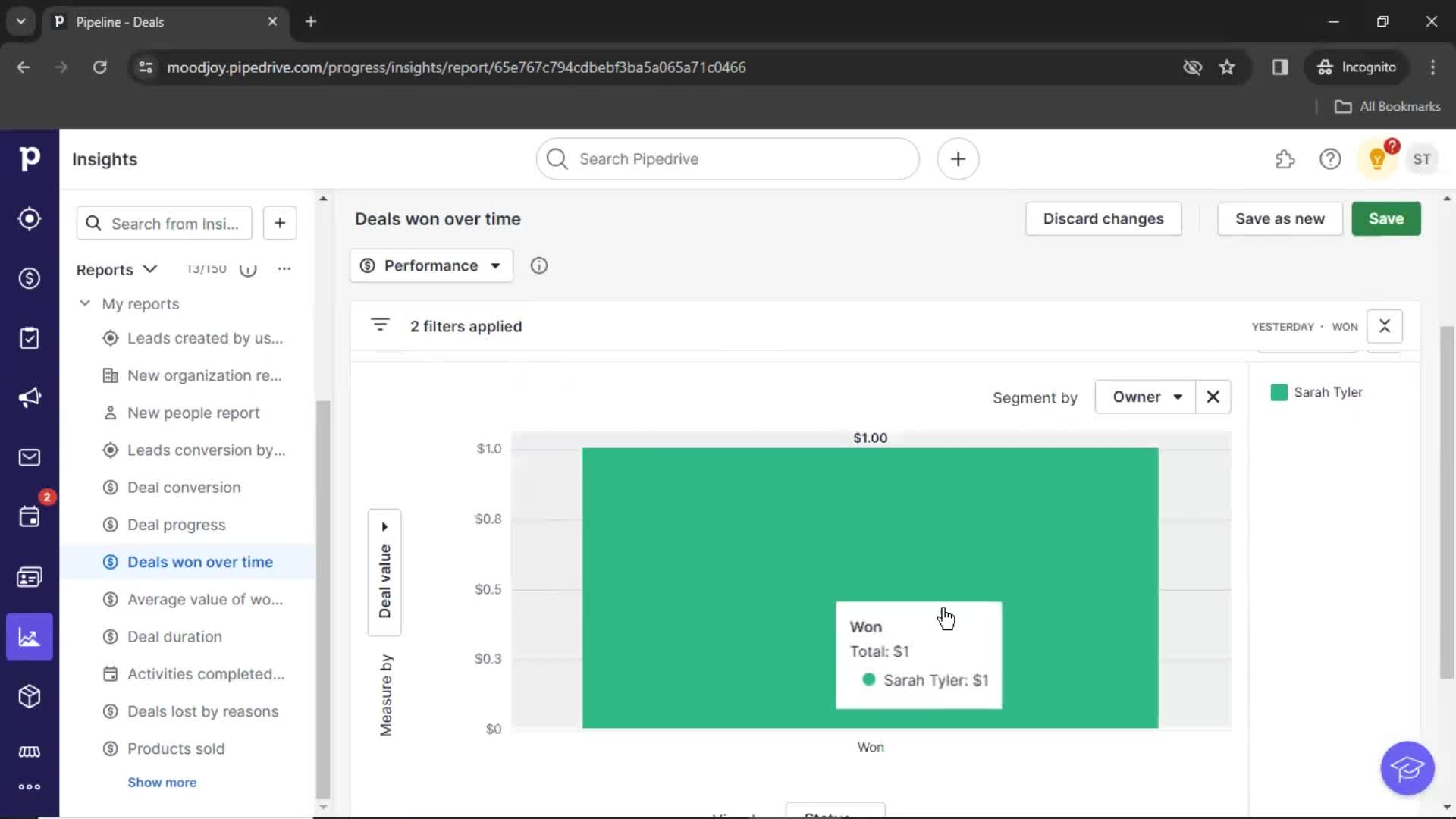 Analytics/Stats on Pipedrive video thumbnail