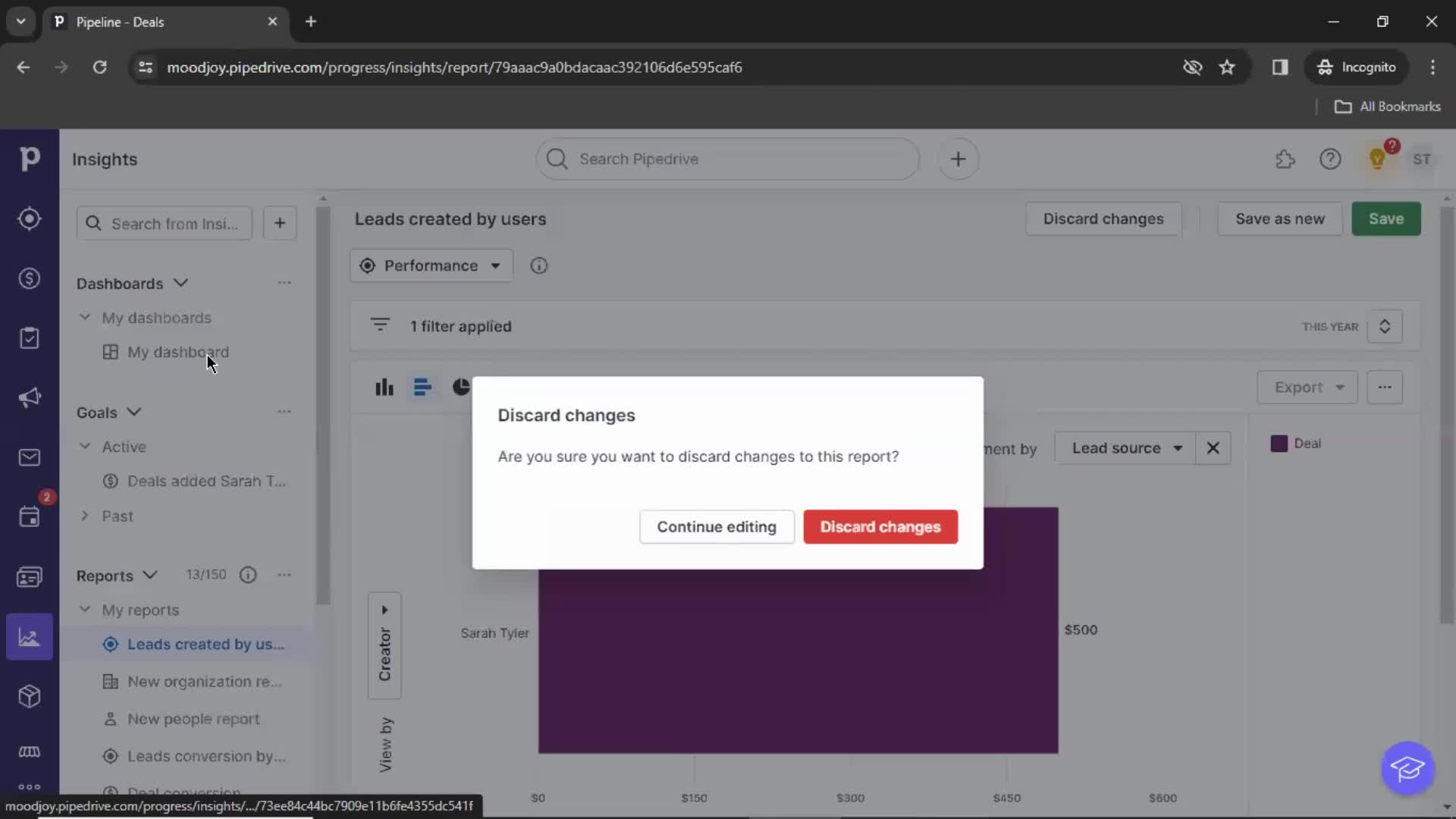 Analytics/Stats on Pipedrive video thumbnail