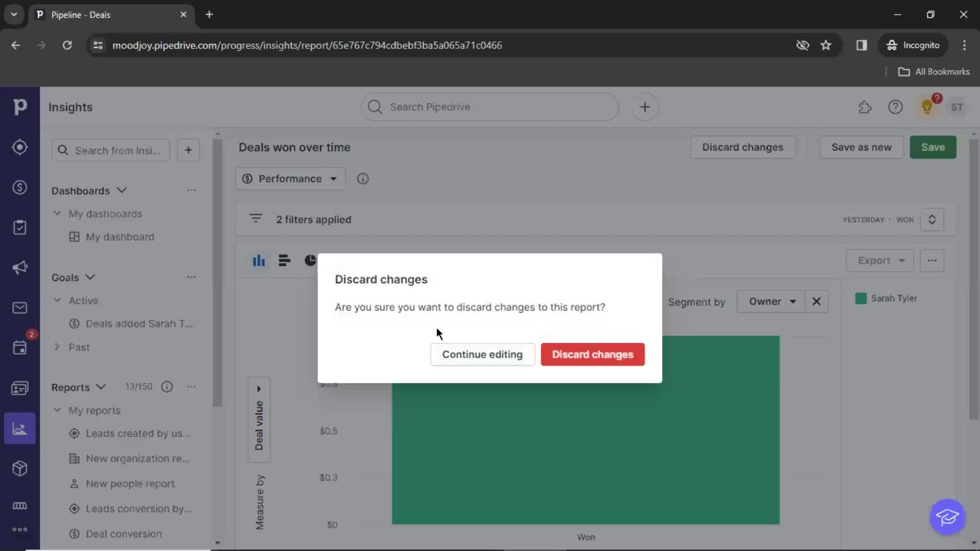 Analytics/Stats on Pipedrive video thumbnail