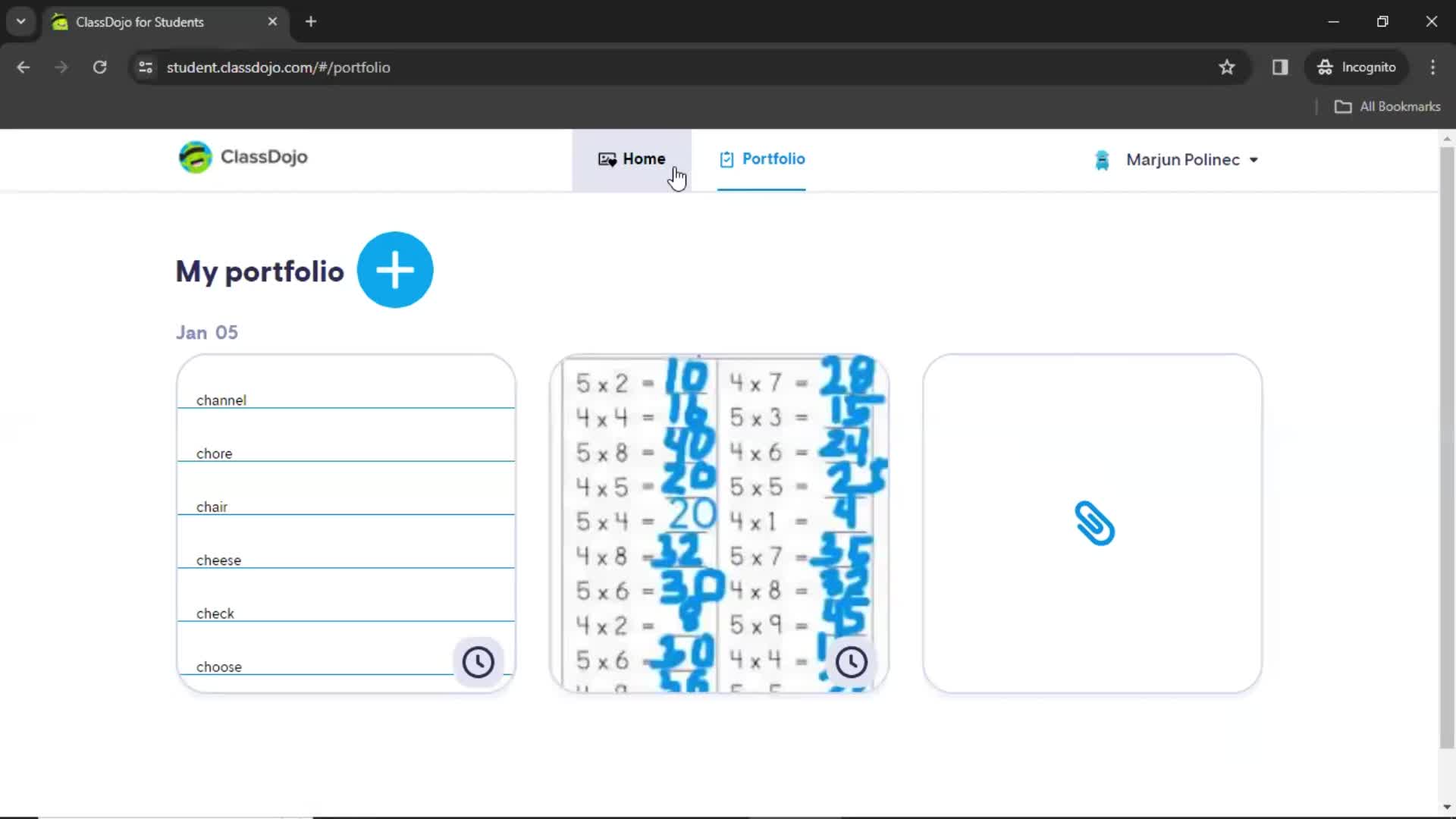 Completing an assignment on ClassDojo video thumbnail