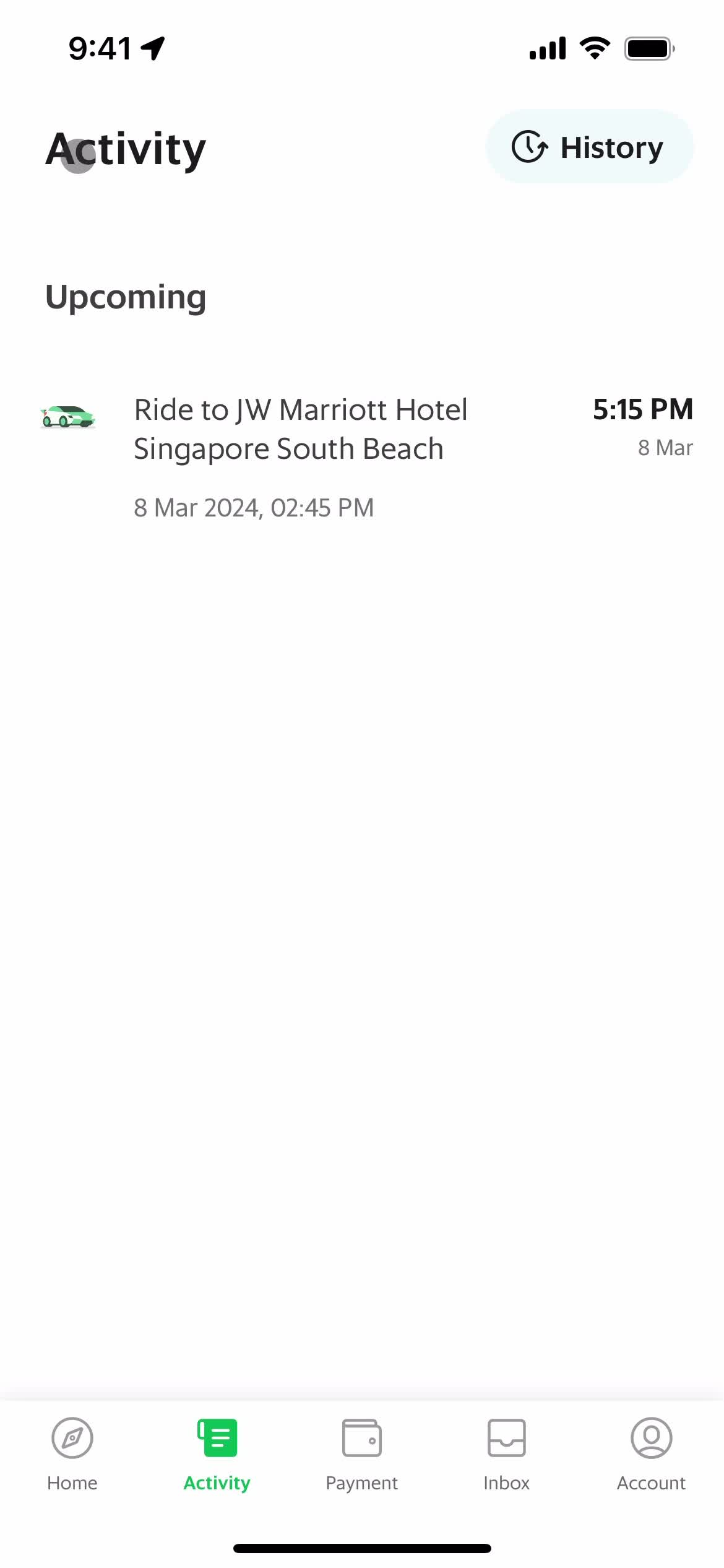 Booking transport on Grab video thumbnail