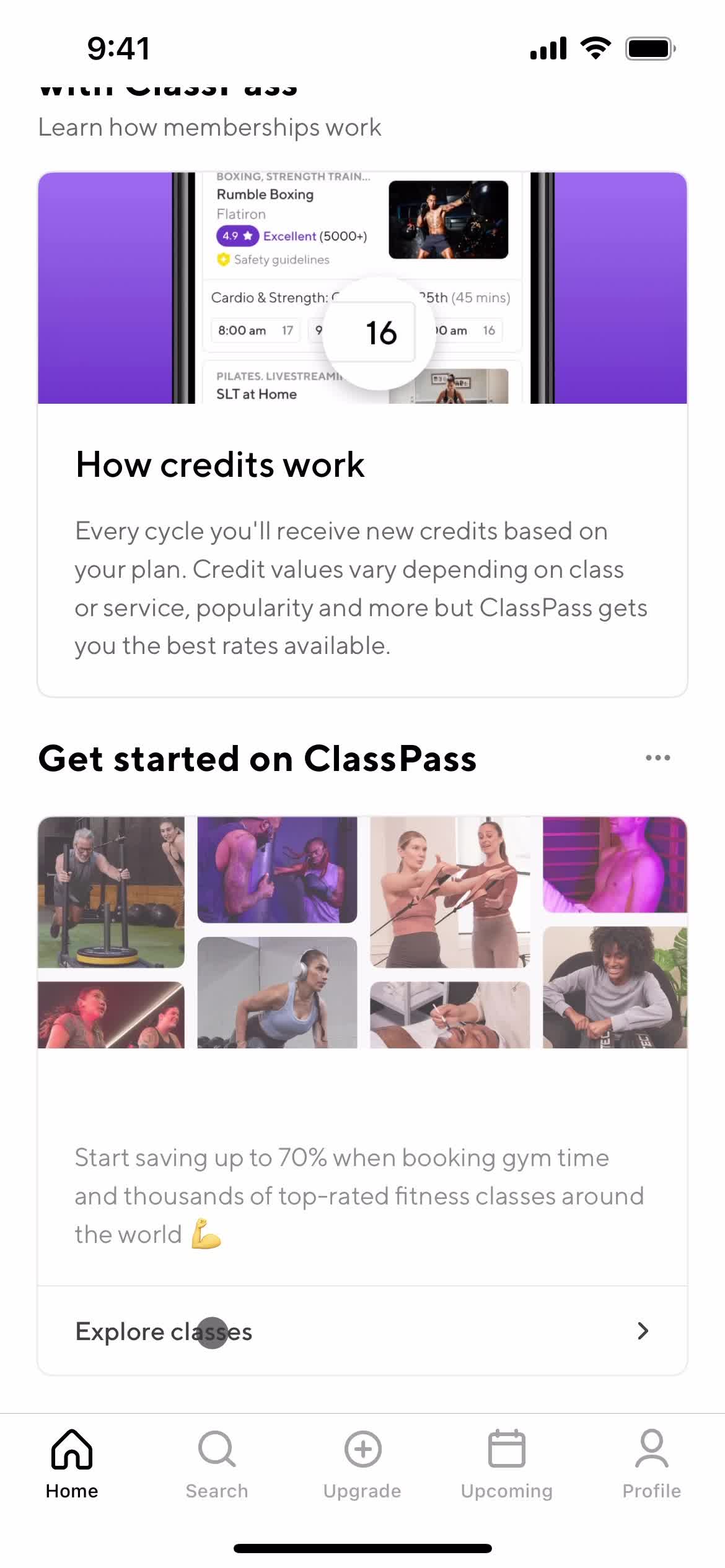 Booking a class on ClassPass video thumbnail