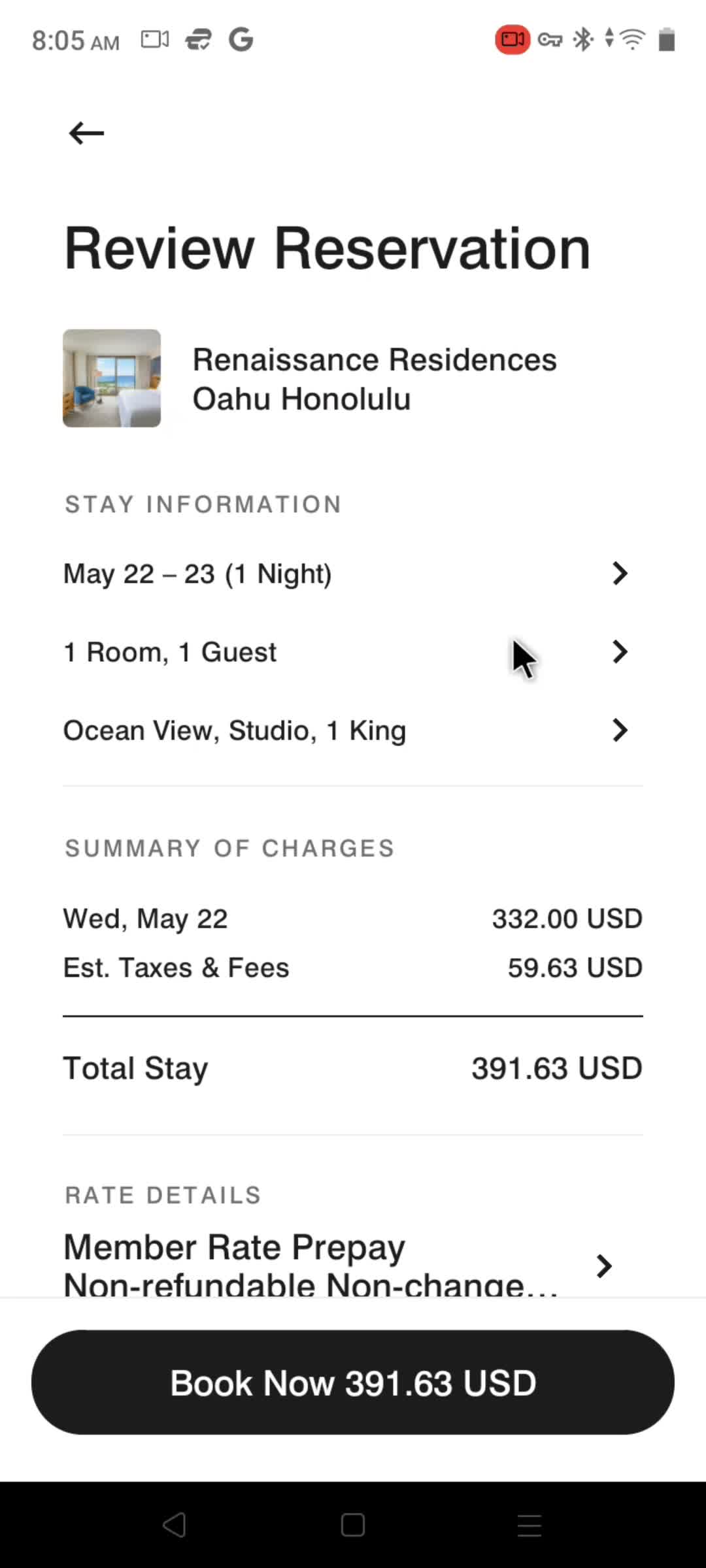 Booking a room on Marriott Bonvoy video thumbnail