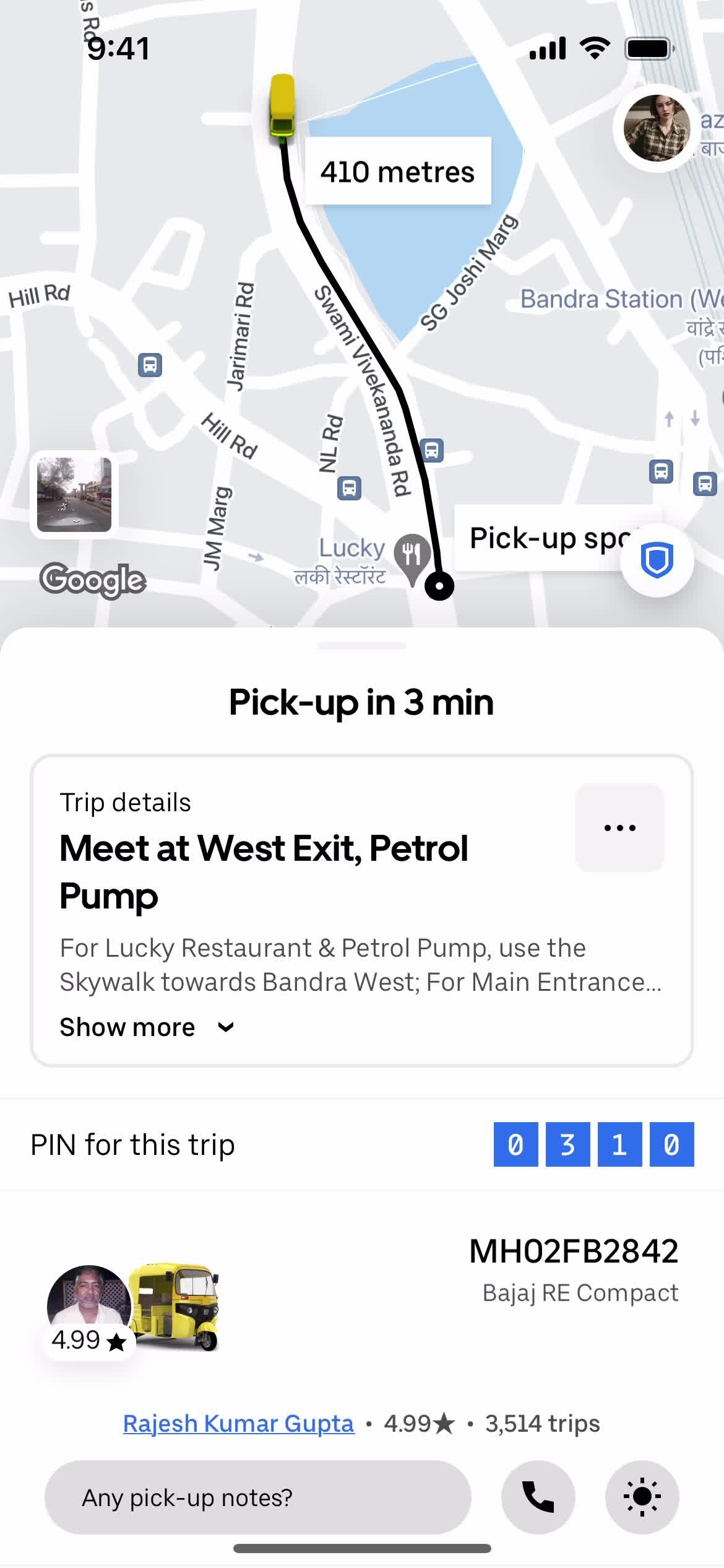 Booking a ride on Uber video thumbnail