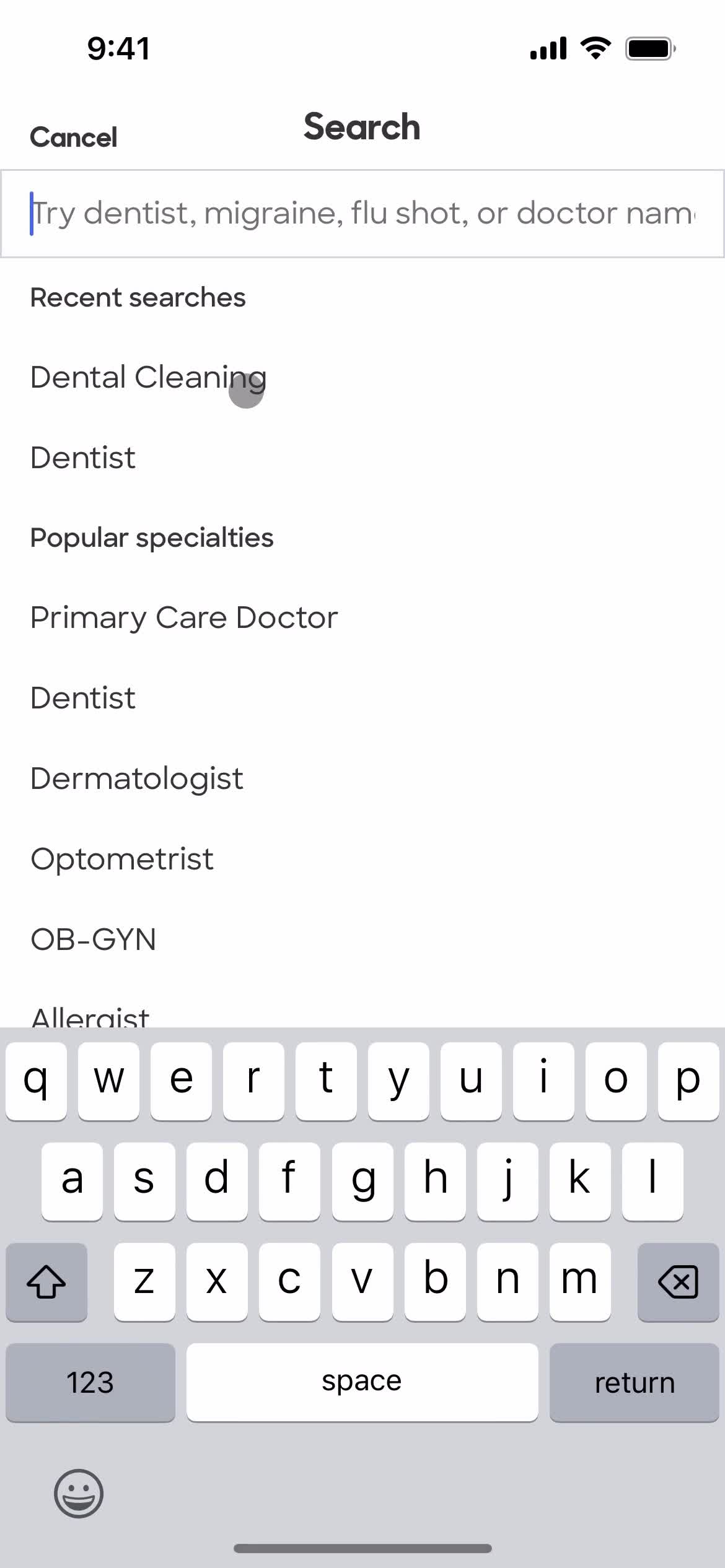 Booking an appointment on Zocdoc video thumbnail