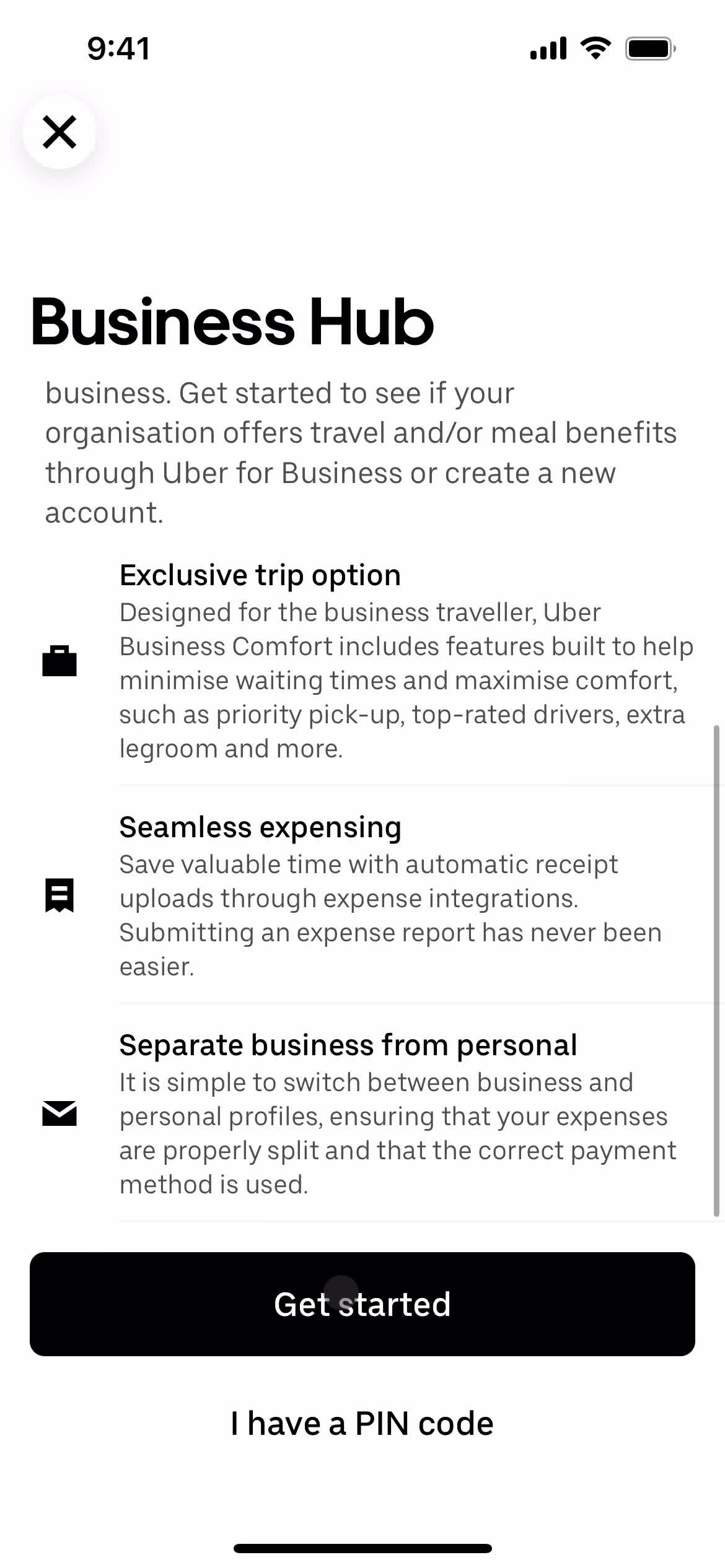 Business sign up on Uber video thumbnail