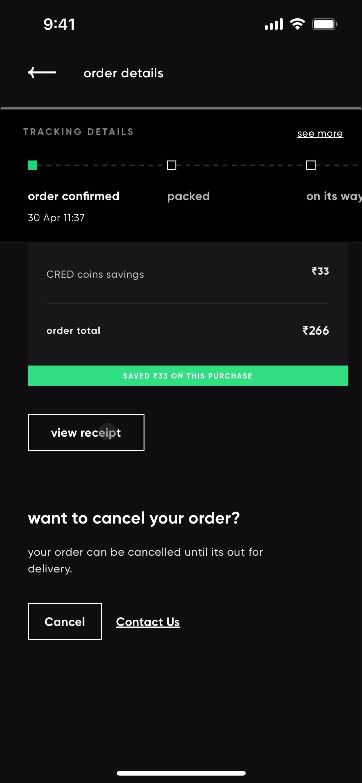 Buying something on CRED video thumbnail