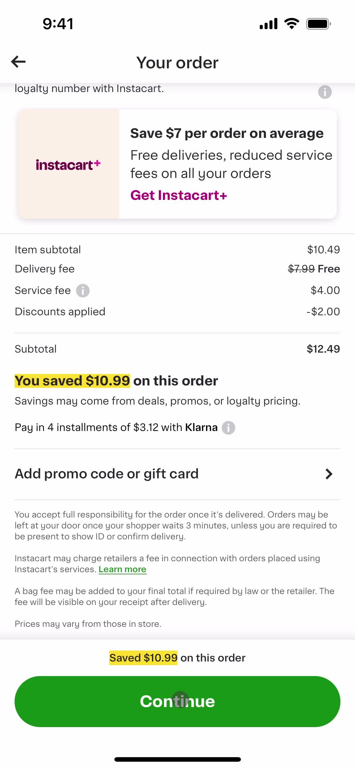 Buying something on Instacart video thumbnail