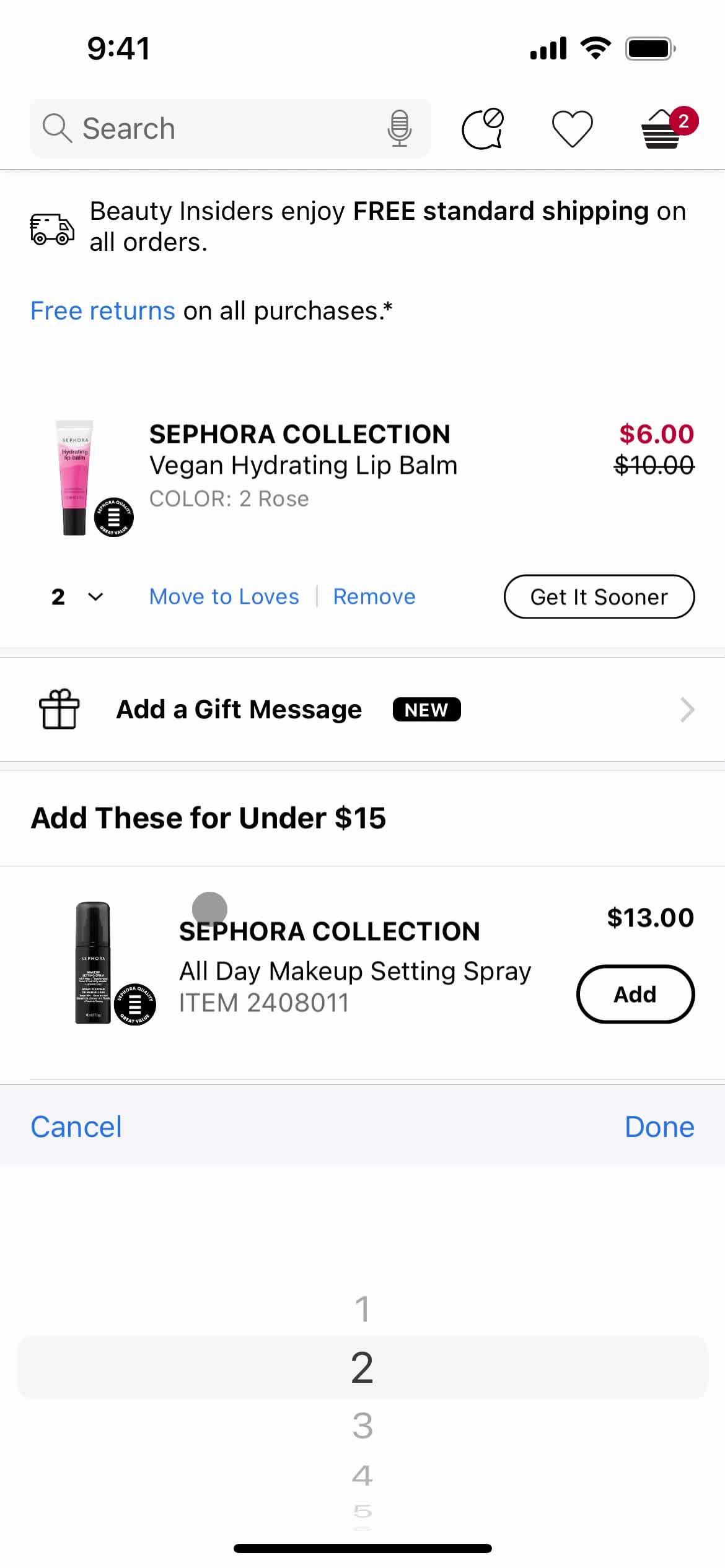 Buying something on Sephora video thumbnail