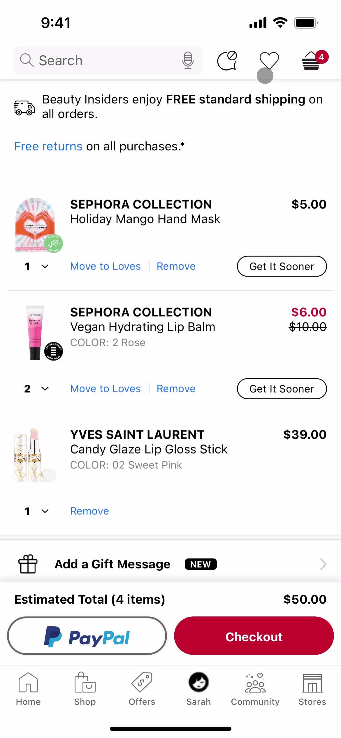 Buying something on Sephora video thumbnail