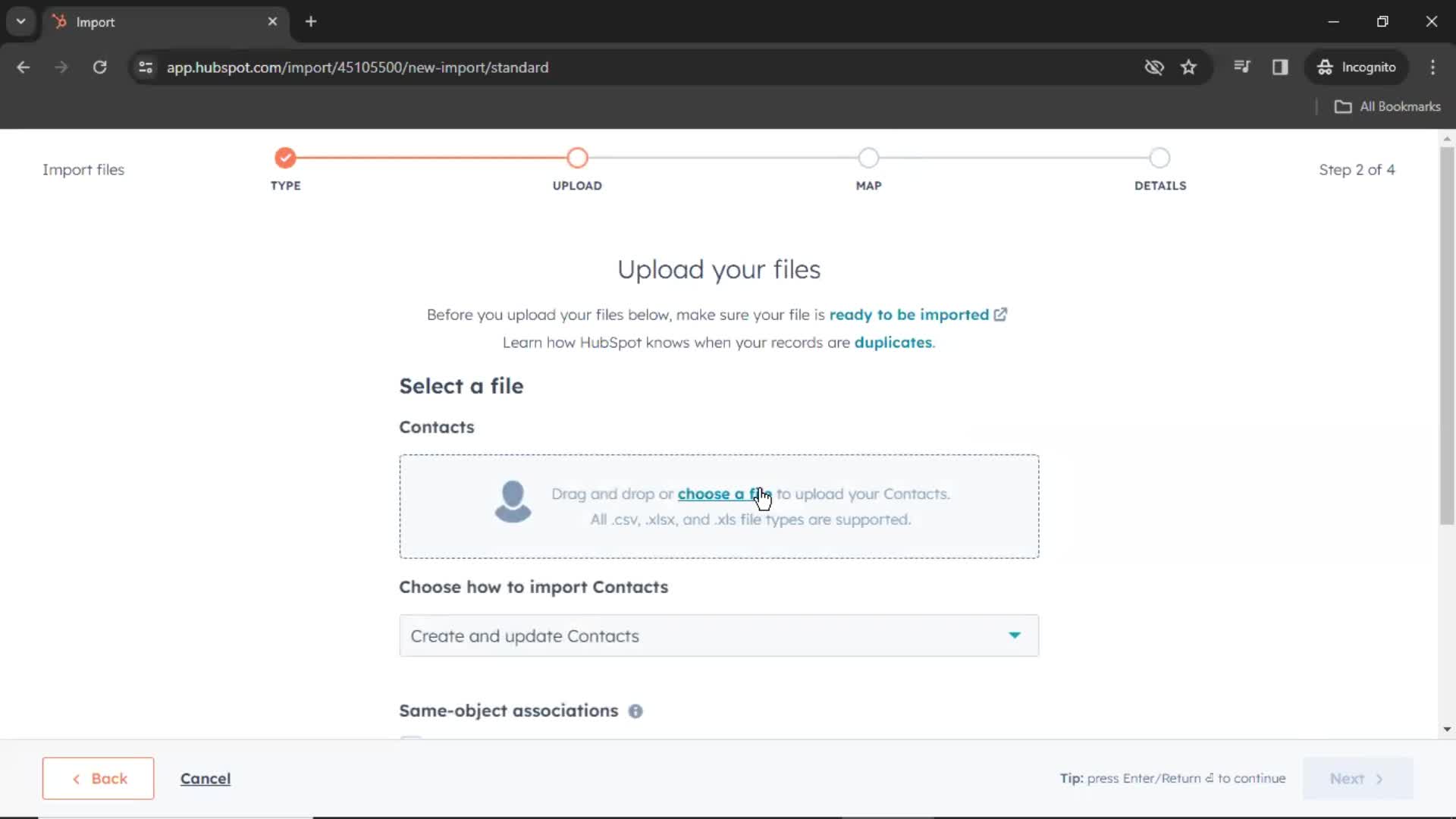 CSV import on HubSpot CRM video thumbnail