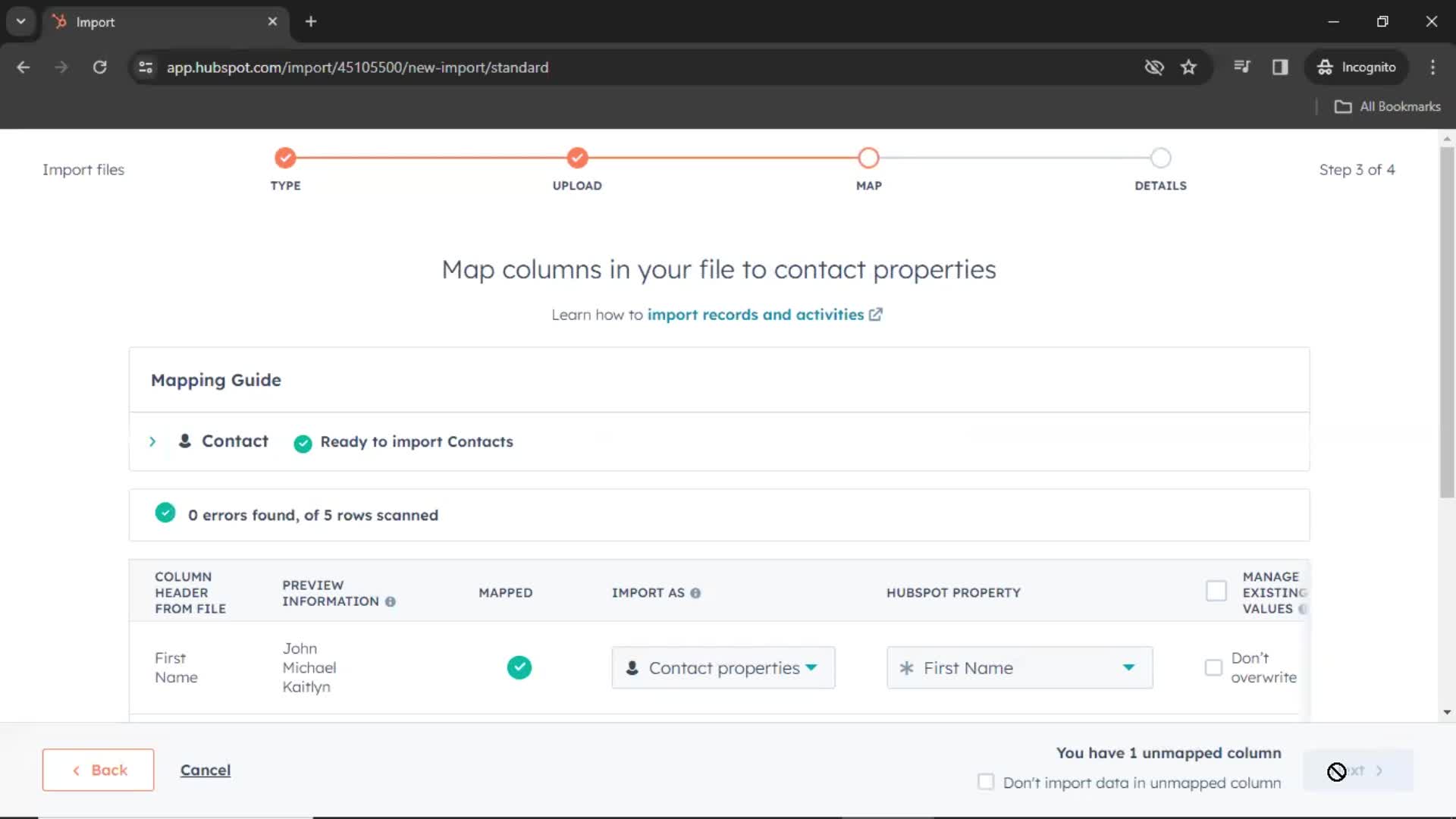 CSV import on HubSpot CRM video thumbnail