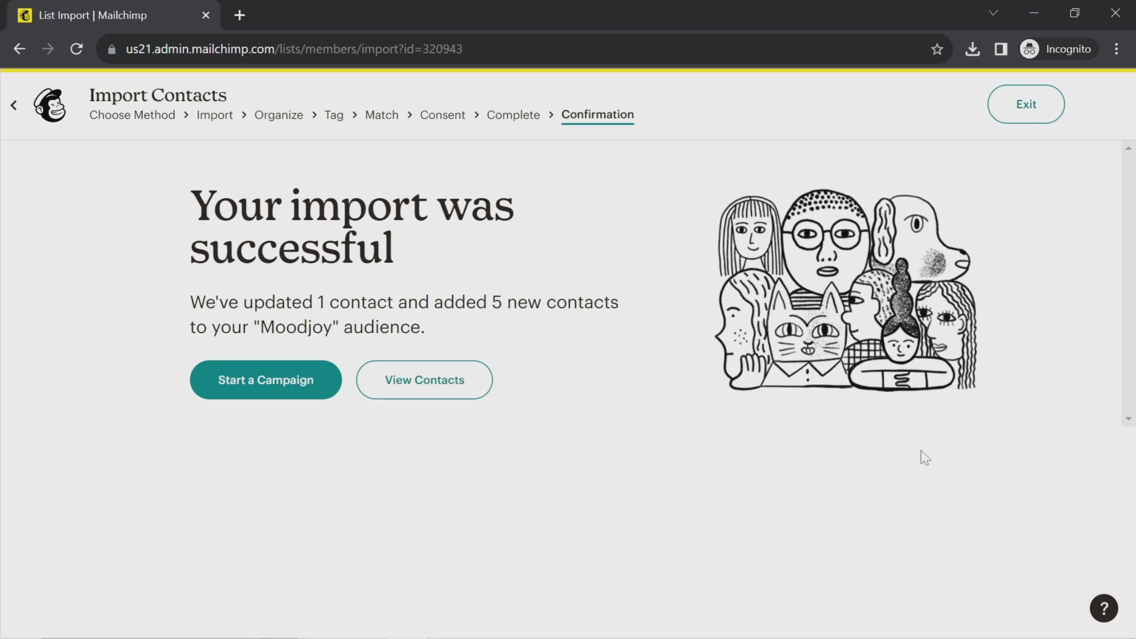 CSV import on Mailchimp video thumbnail