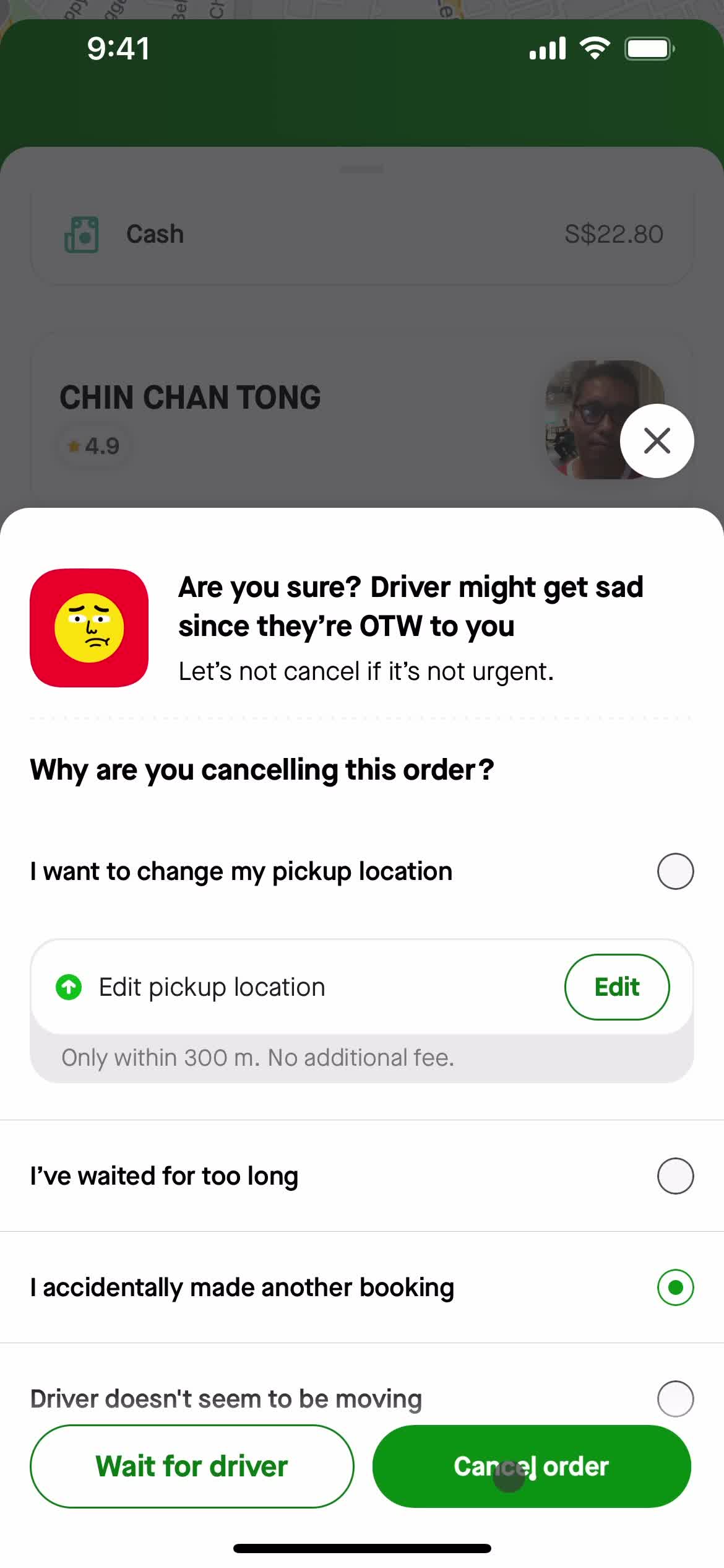 Cancelling a booking on Gojek video thumbnail