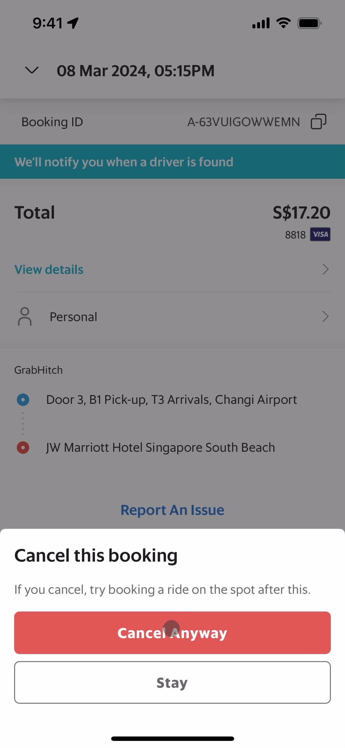 Canceling a booking on Grab video thumbnail