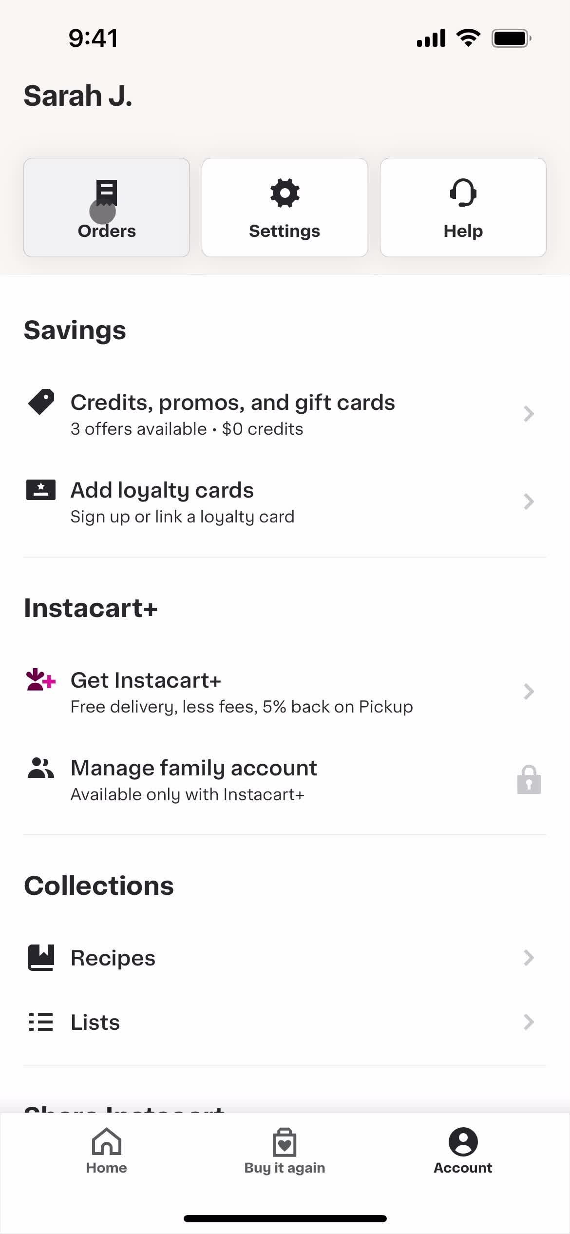 Cancelling an order on Instacart (video & 14 screenshots)