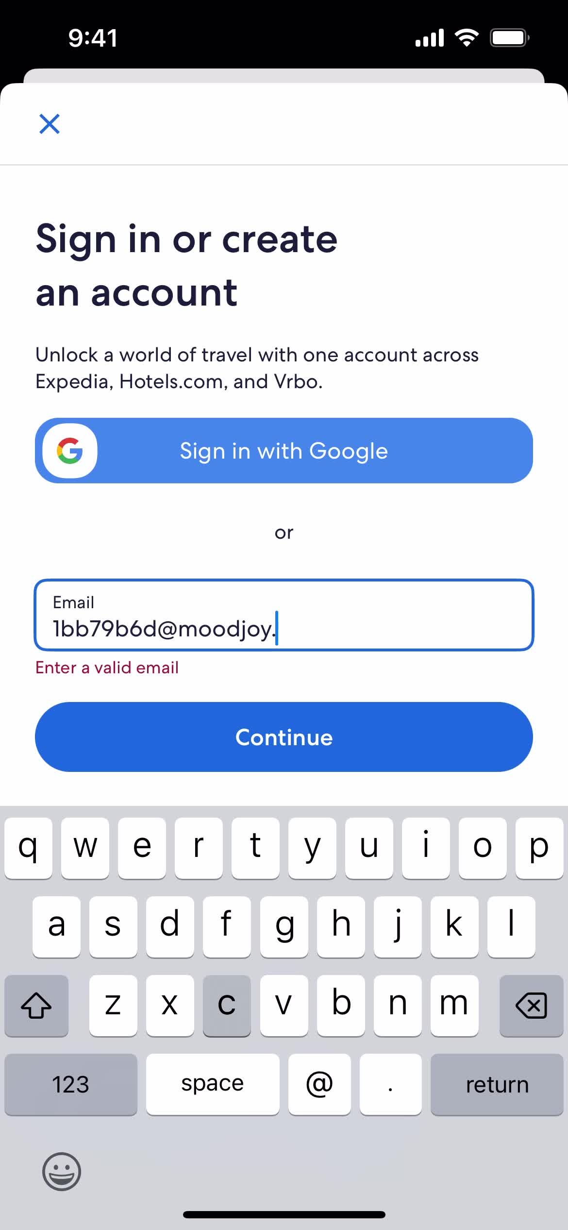 Resetting password on Expedia video thumbnail