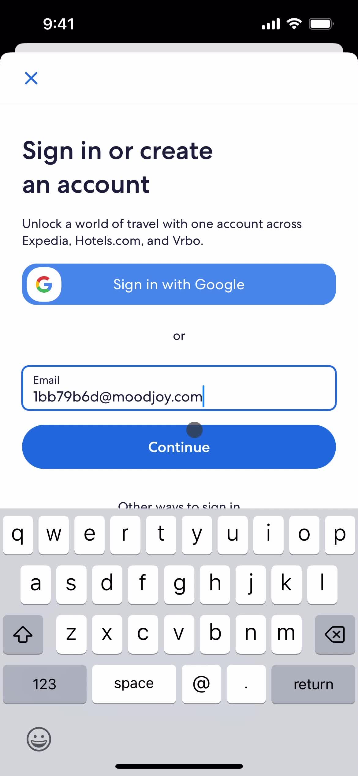 Resetting password on Expedia video thumbnail