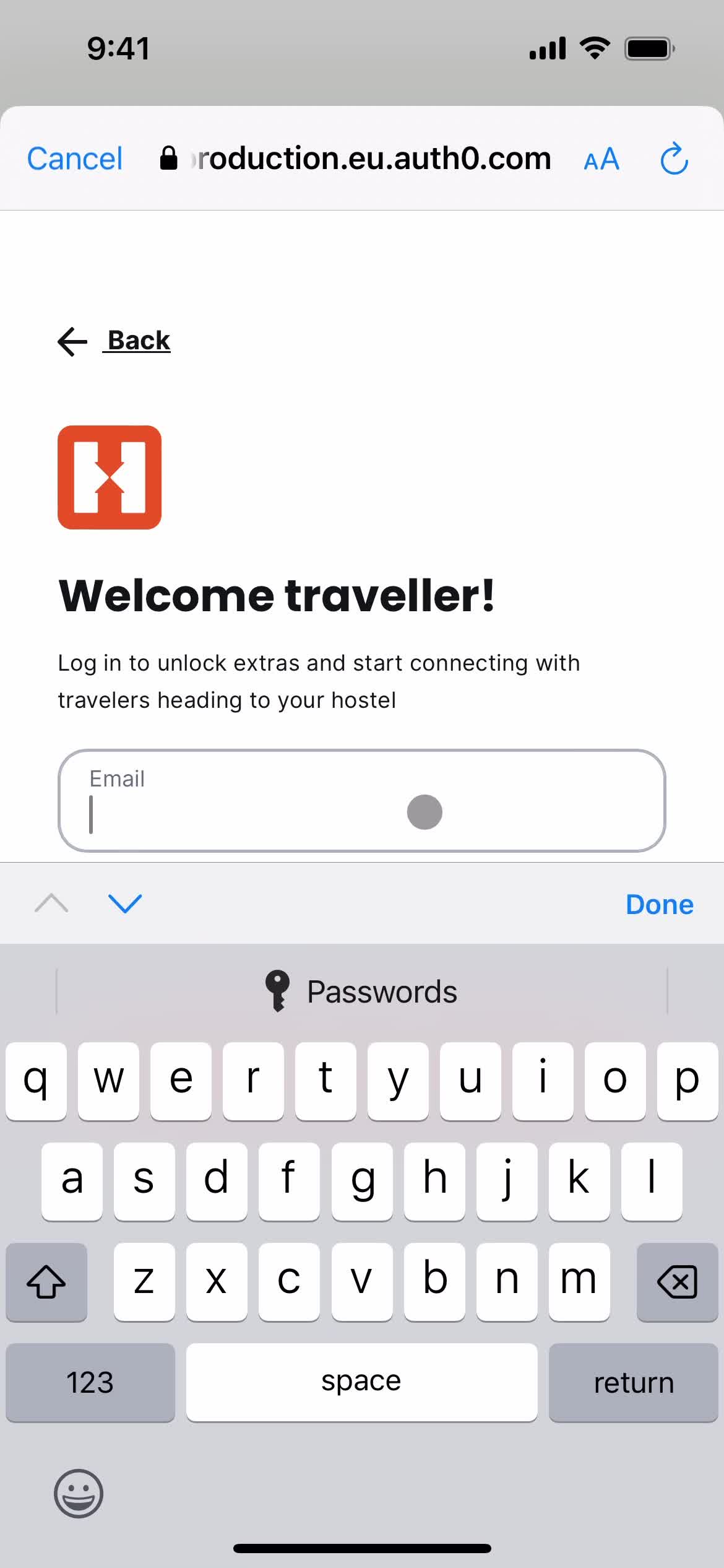 Resetting password on Hostelworld video thumbnail