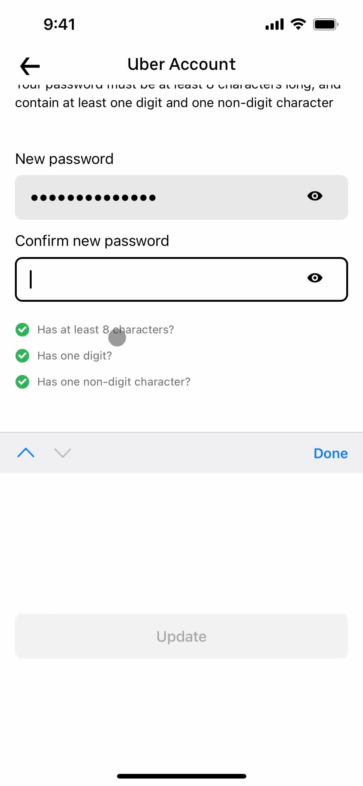 Changing password on Uber video thumbnail