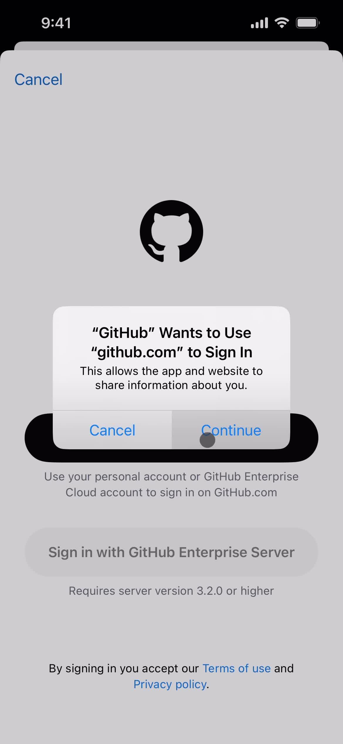 Changing password on GitHub video thumbnail