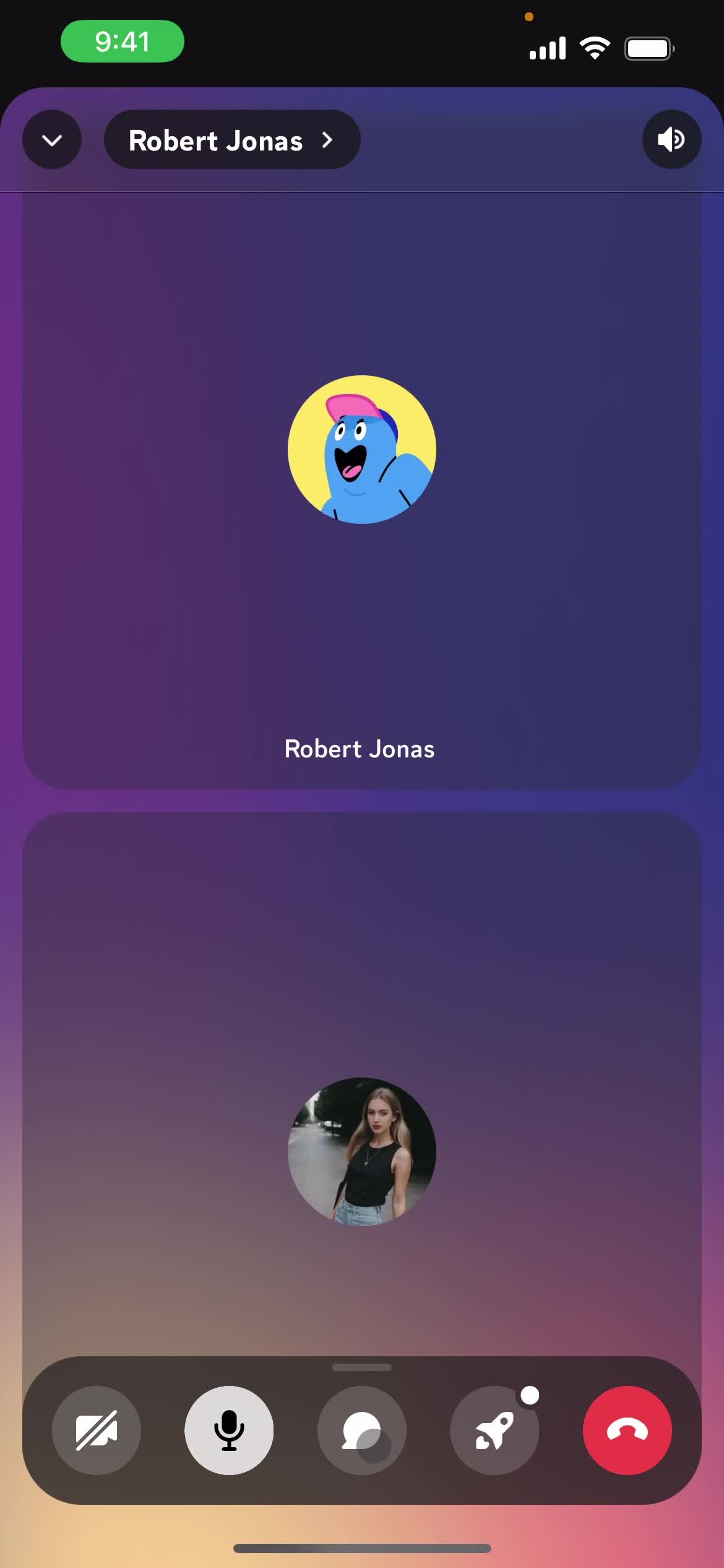 Chatting screenshot