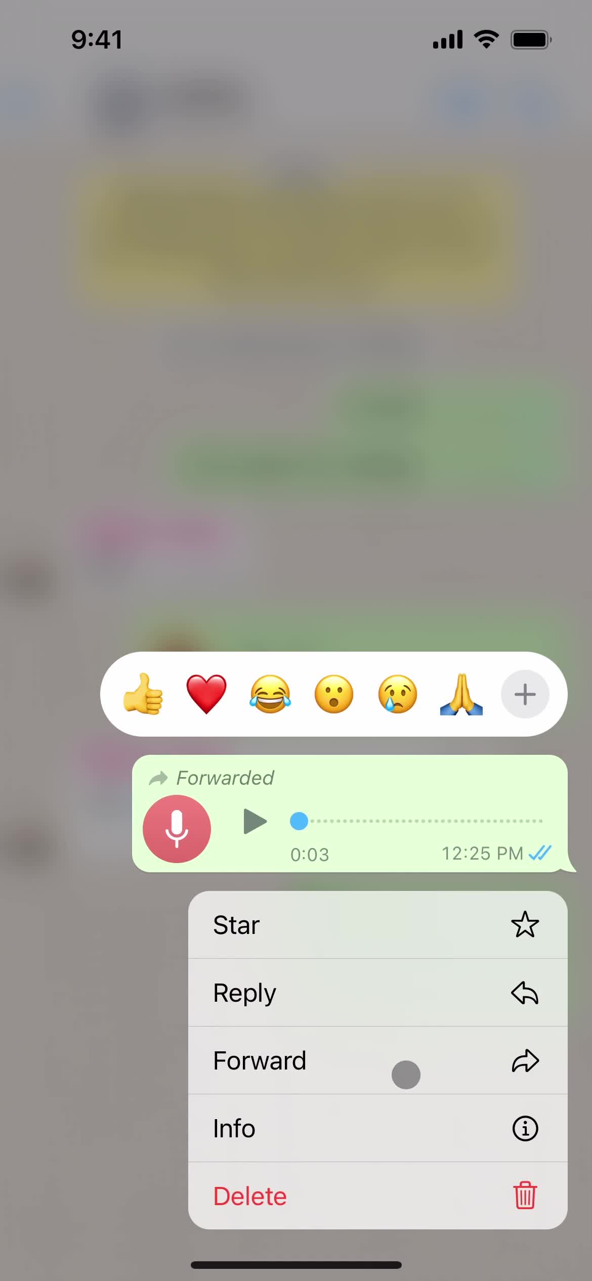 Chat screenshot