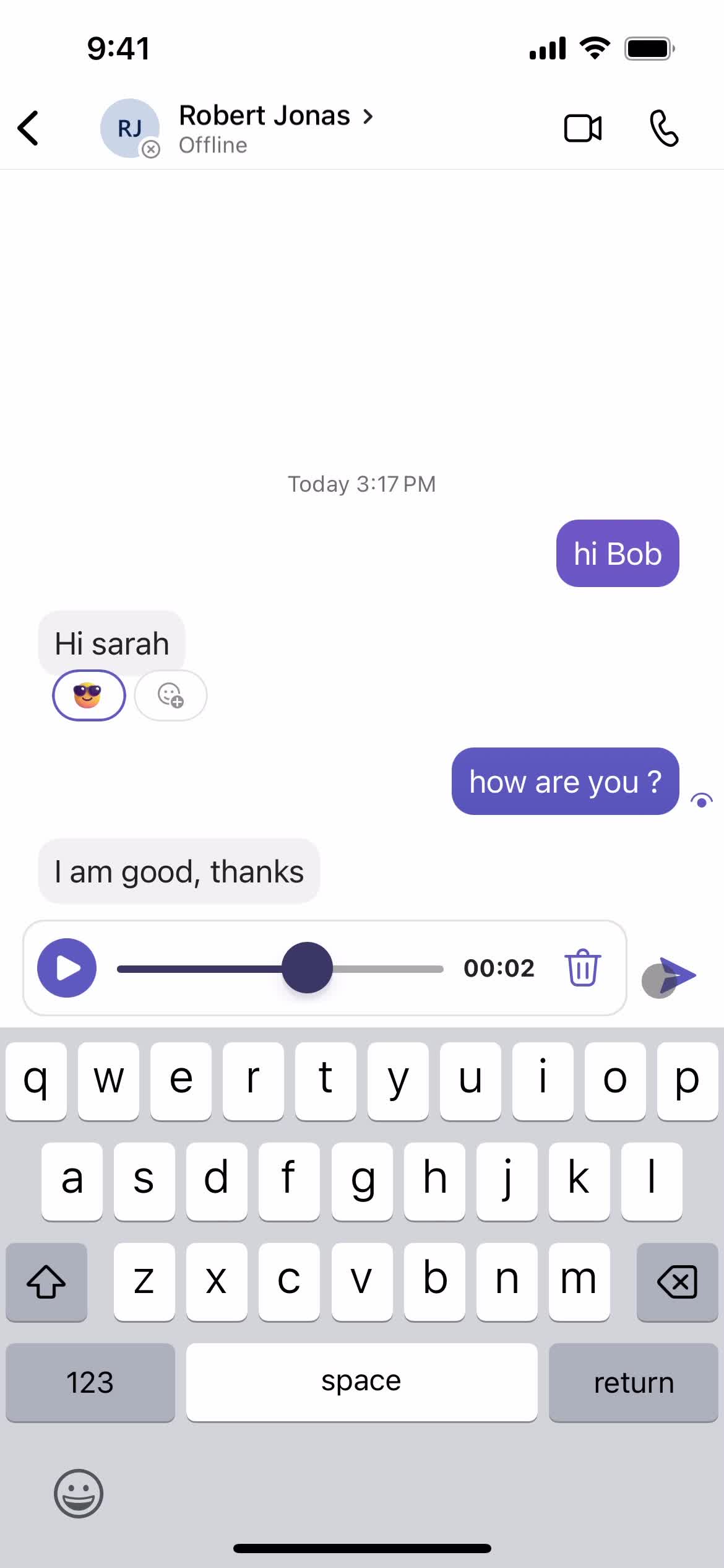 Chatting on Microsoft Teams video thumbnail