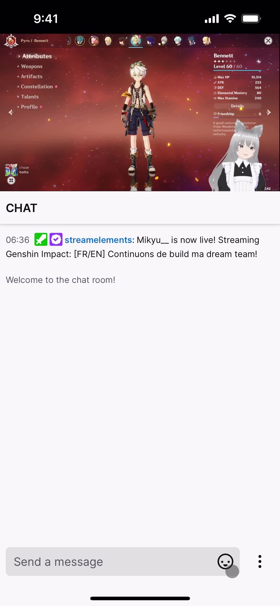 Chatting on Twitch video thumbnail