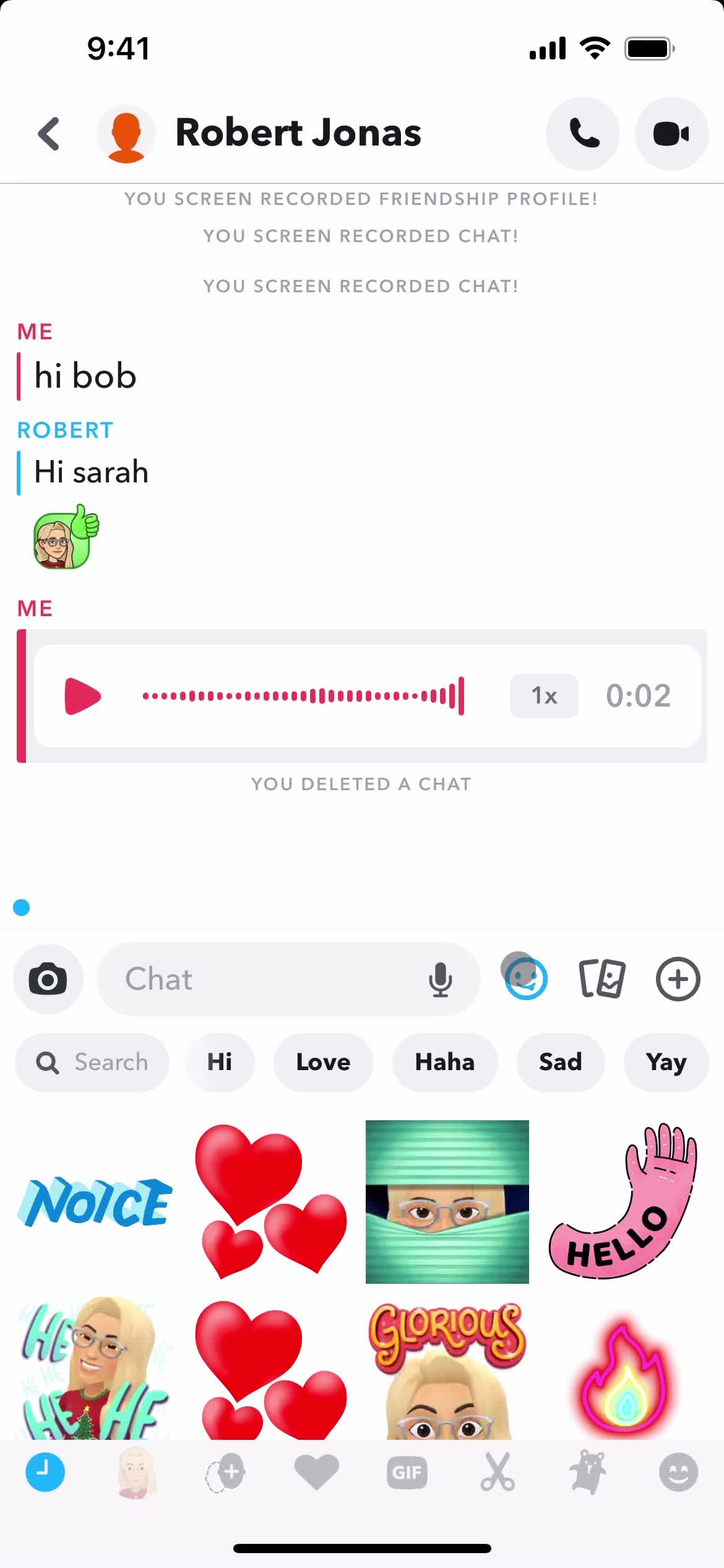 Chat on Snapchat video thumbnail