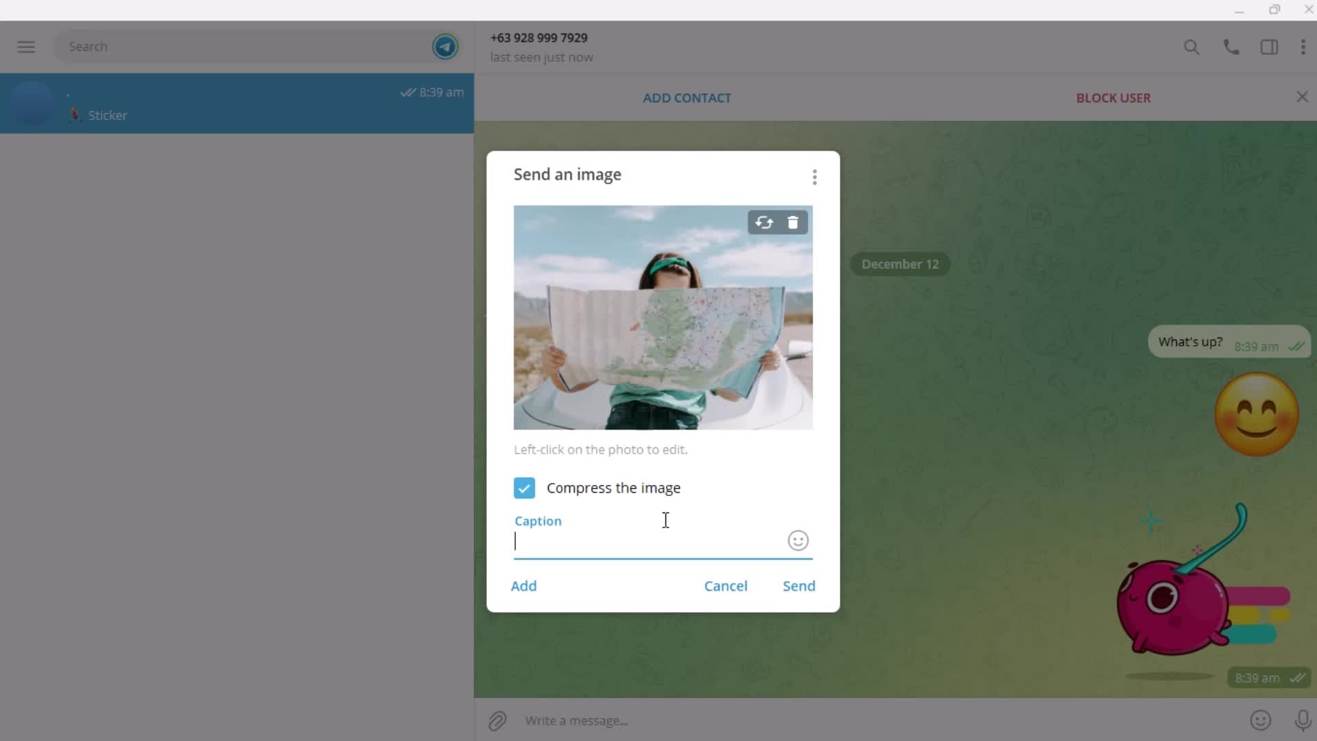 Chatting on Telegram video thumbnail