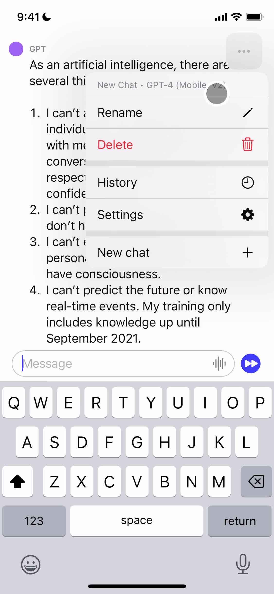 Chat bot on ChatGPT video thumbnail