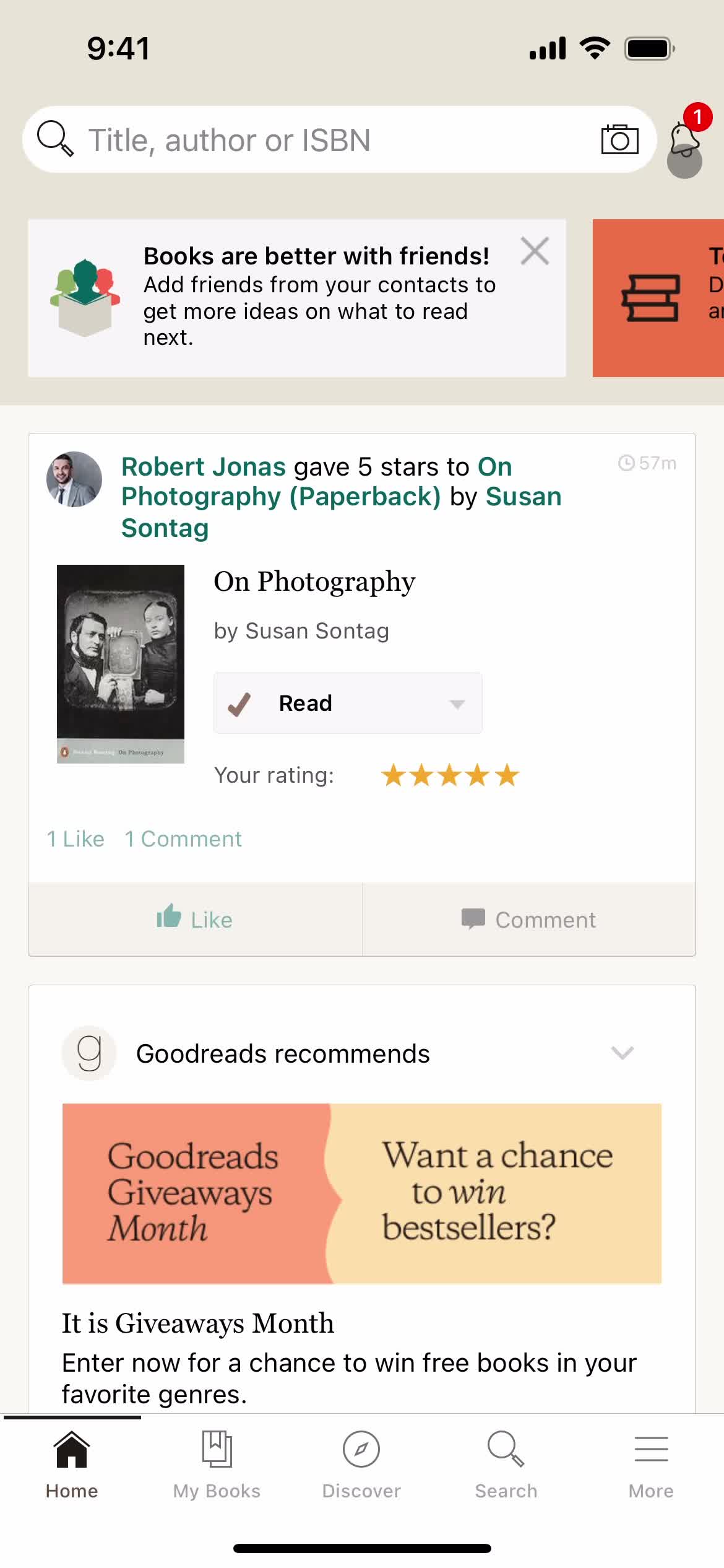 Commenting on Goodreads video thumbnail