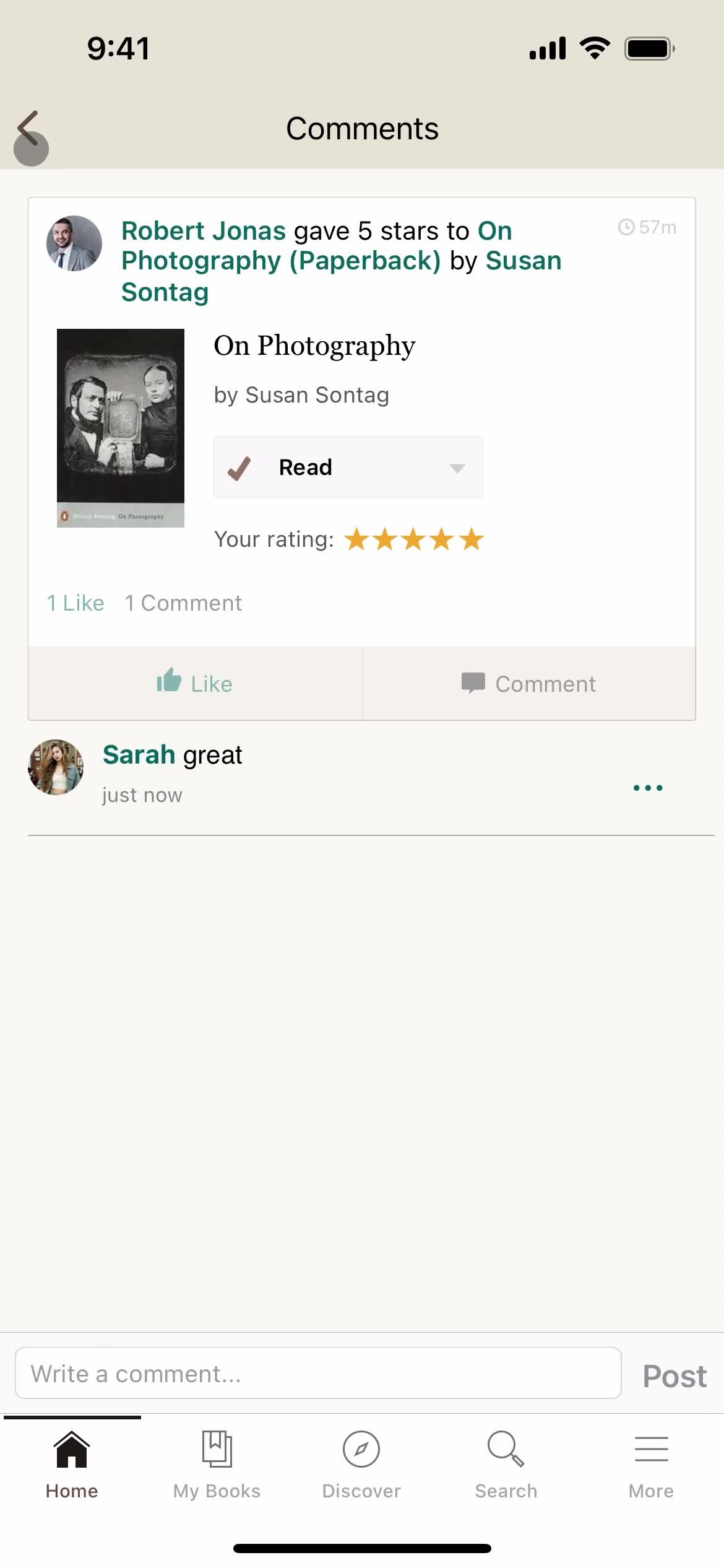 Commenting on Goodreads video thumbnail