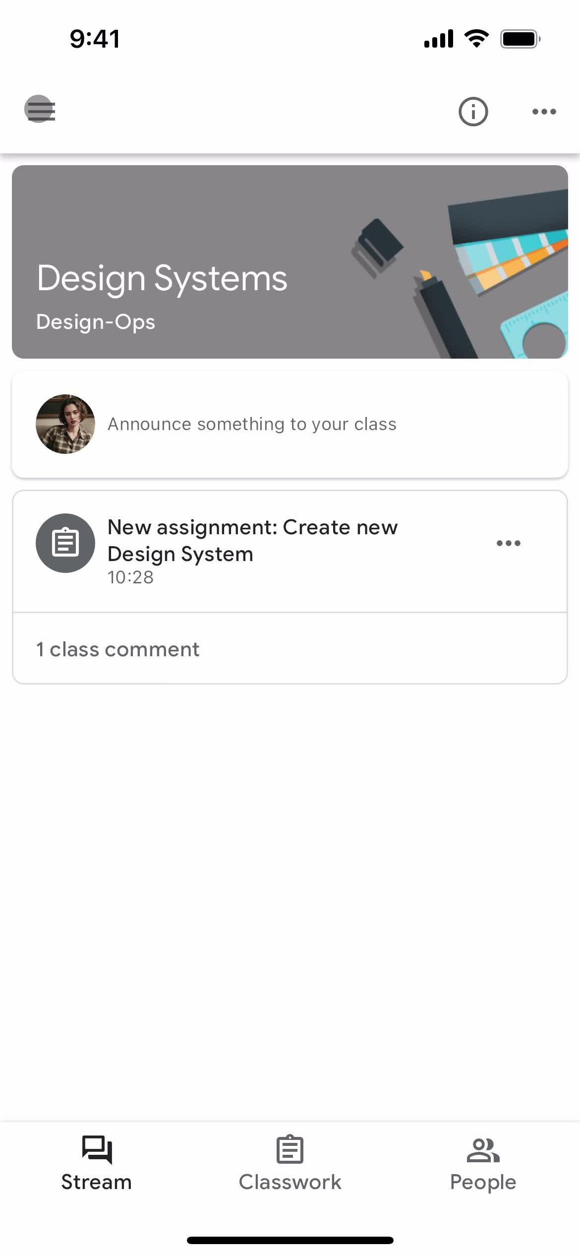 Commenting on Google Classroom video thumbnail