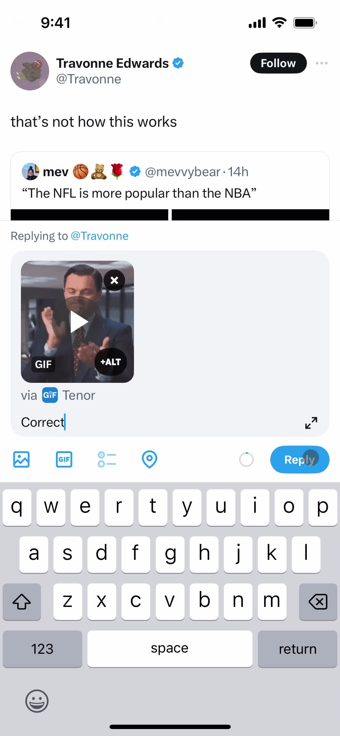 Commenting screenshot