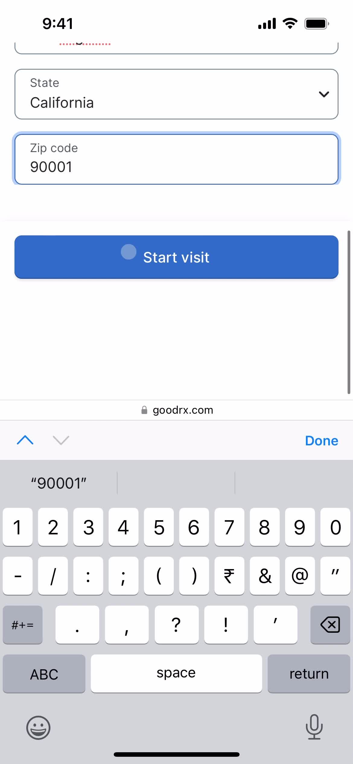 Connecting with a provider on GoodRx video thumbnail