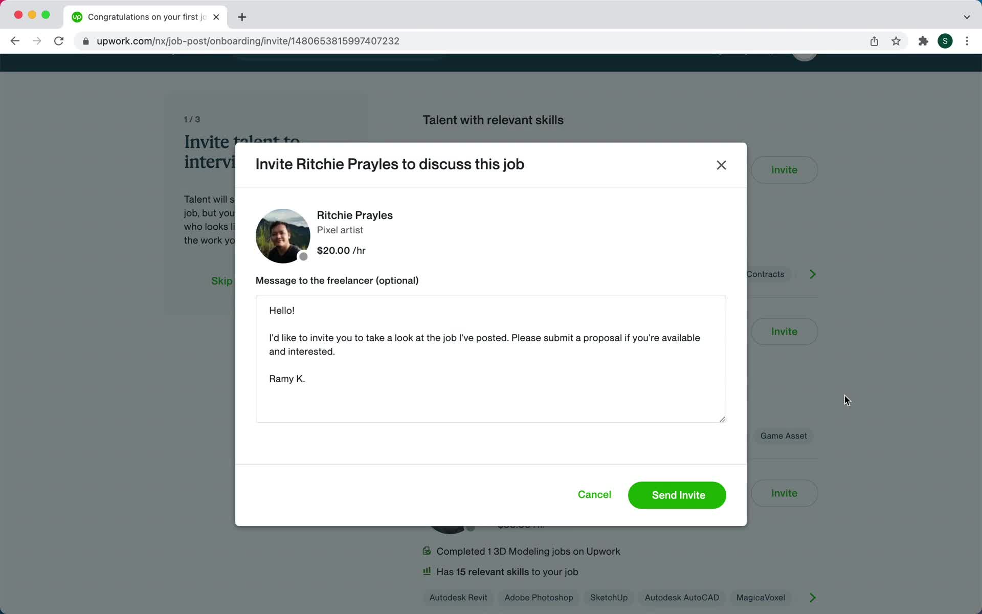 Creating a job post on Upwork video thumbnail