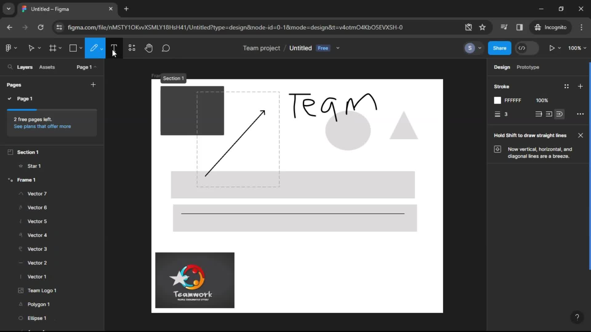 Creating a design on Figma video thumbnail