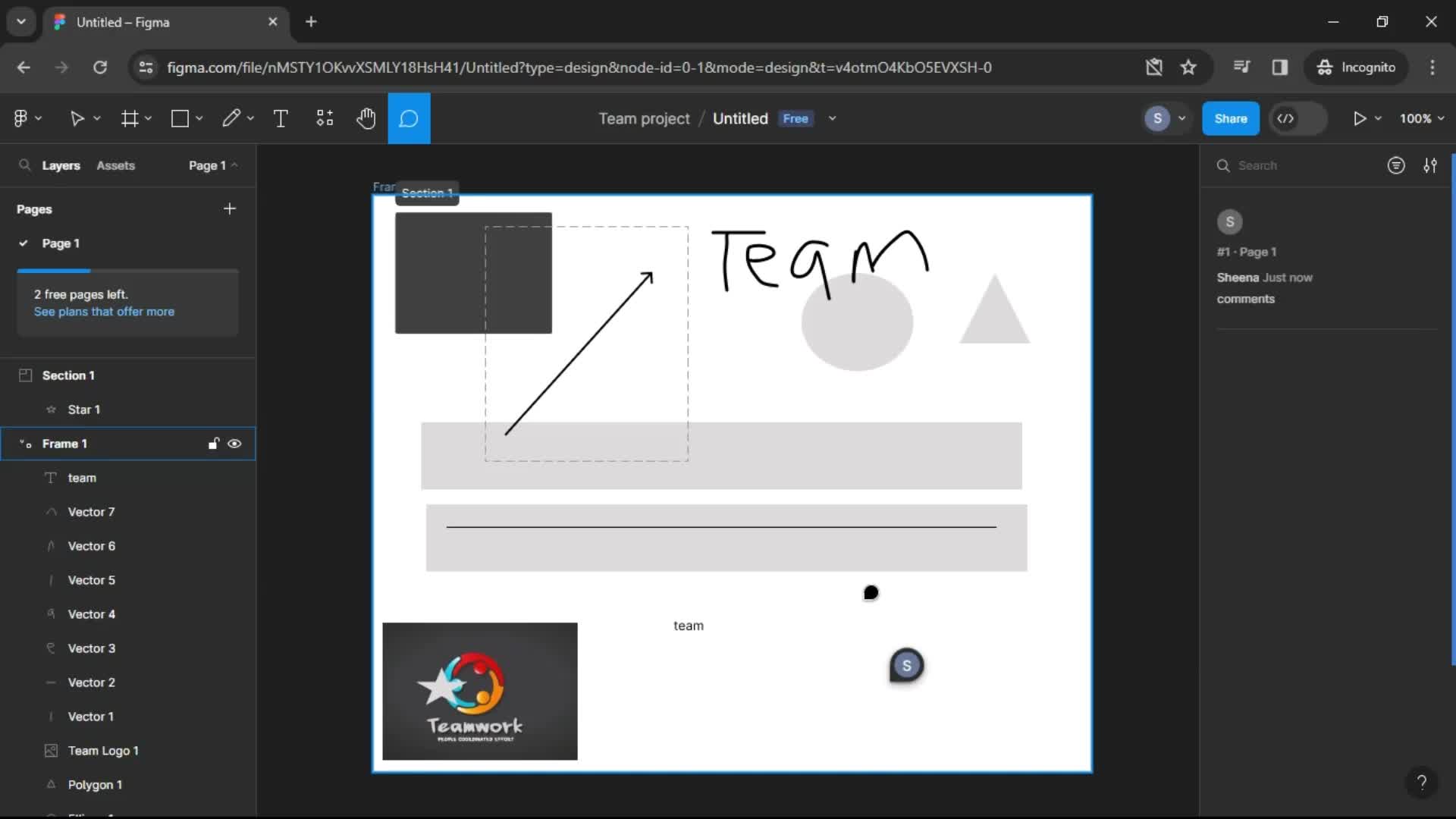 Creating a design on Figma video thumbnail