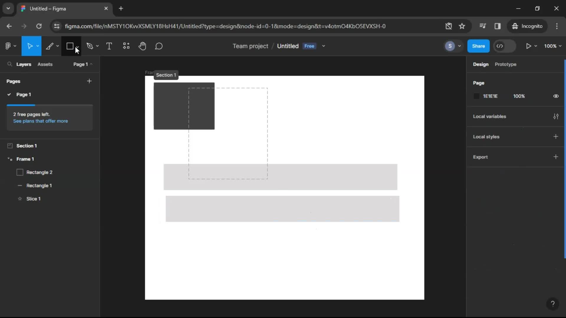 Creating a design on Figma video thumbnail