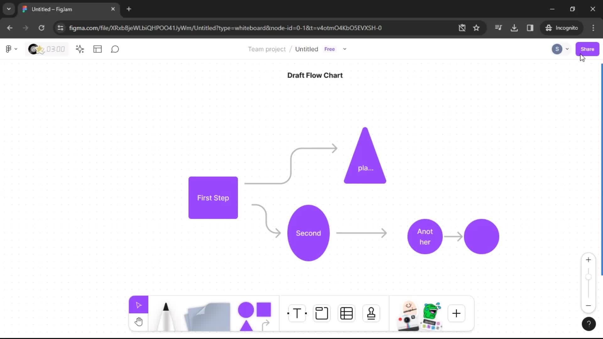 Creating a flowchart on Figma video thumbnail