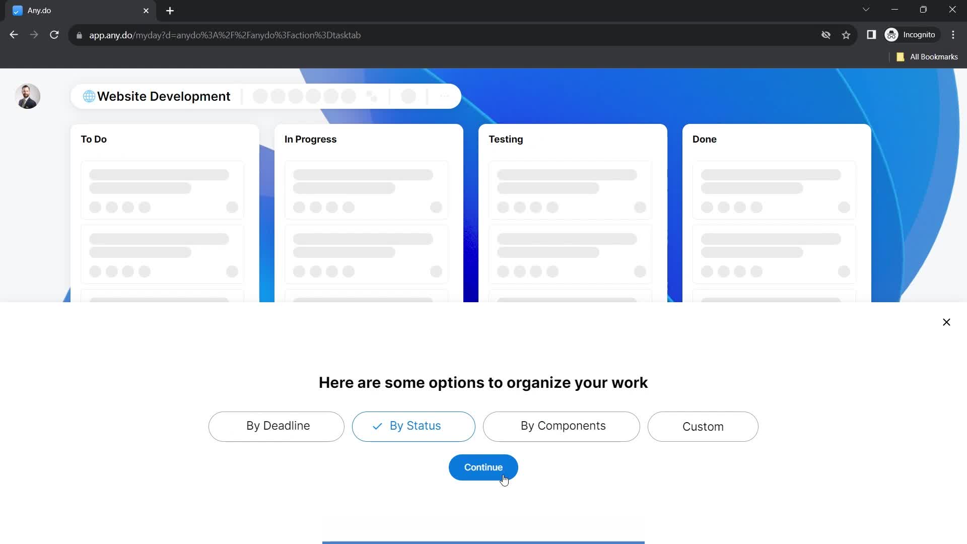 Creating a board screenshot