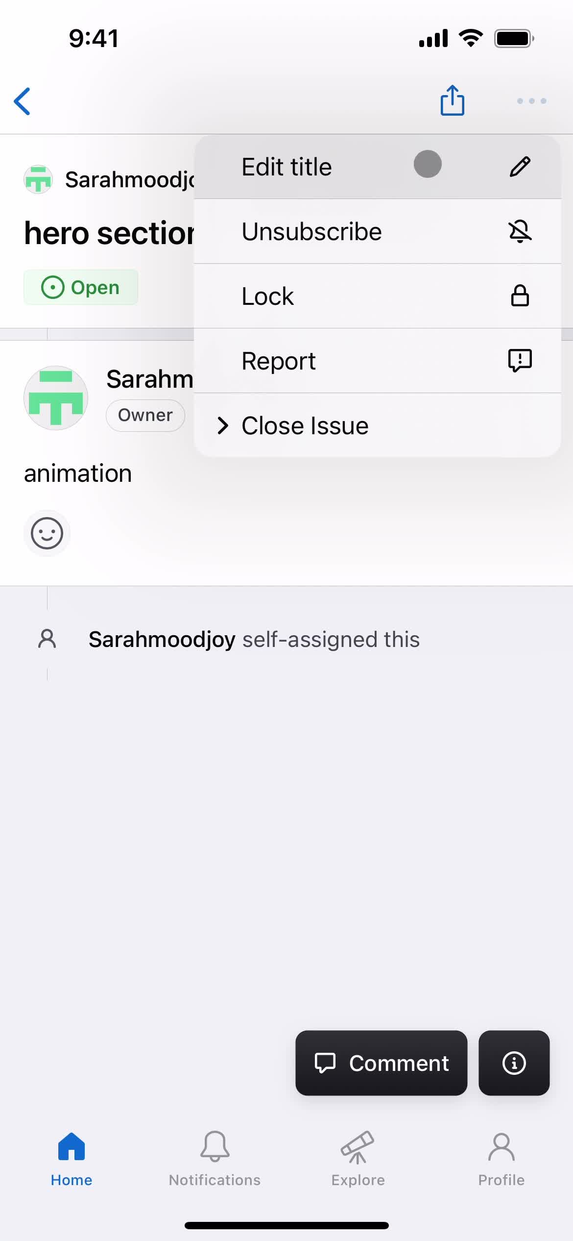 Creating new issue on GitHub video thumbnail