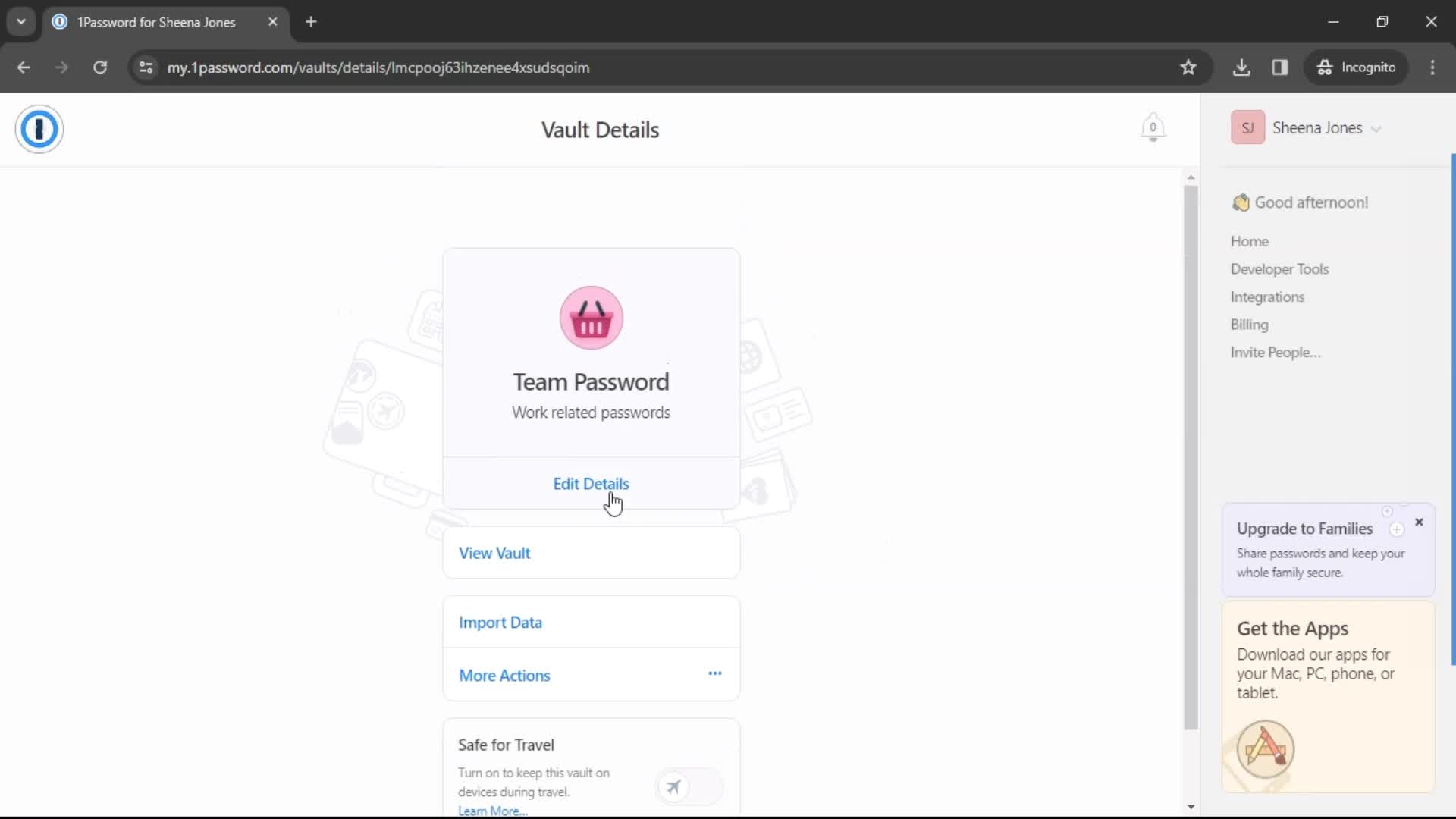 Creating new vault on 1Password video thumbnail