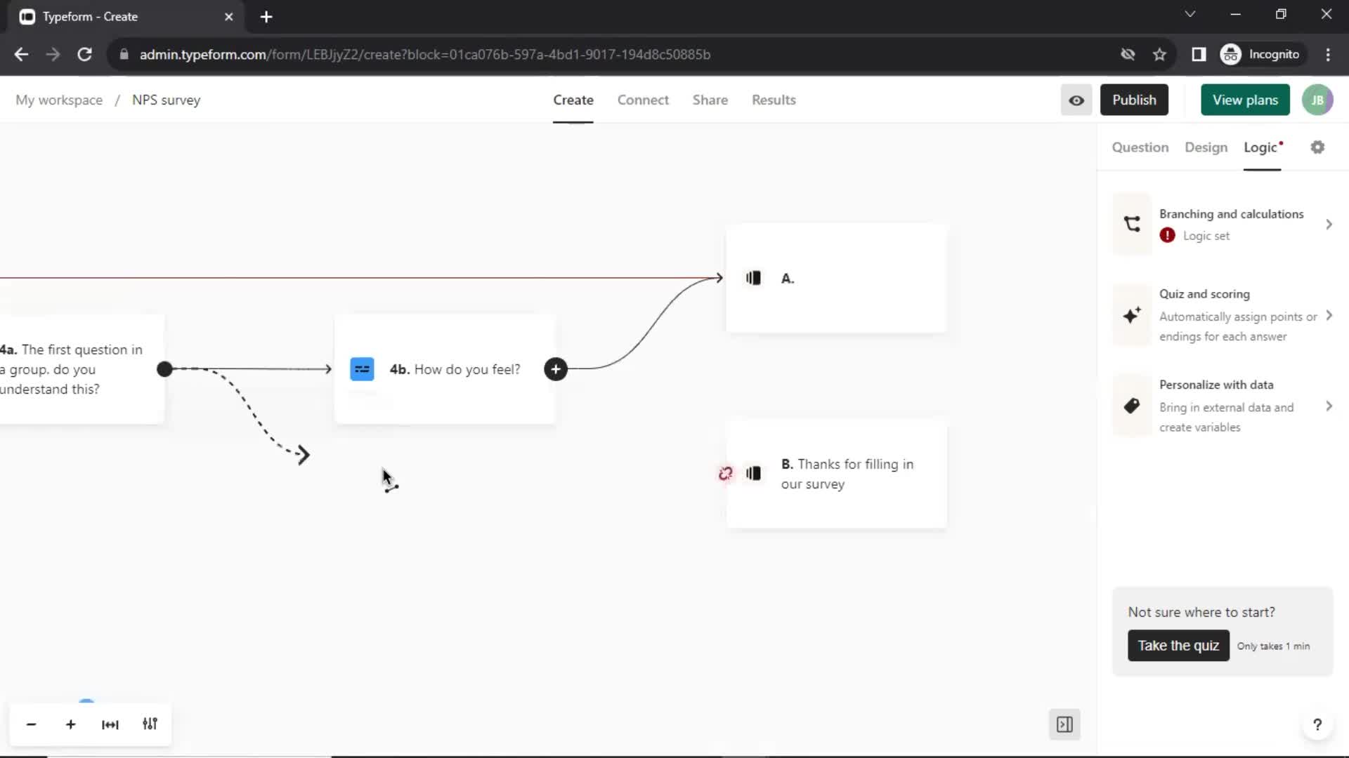 Creating a form screenshot
