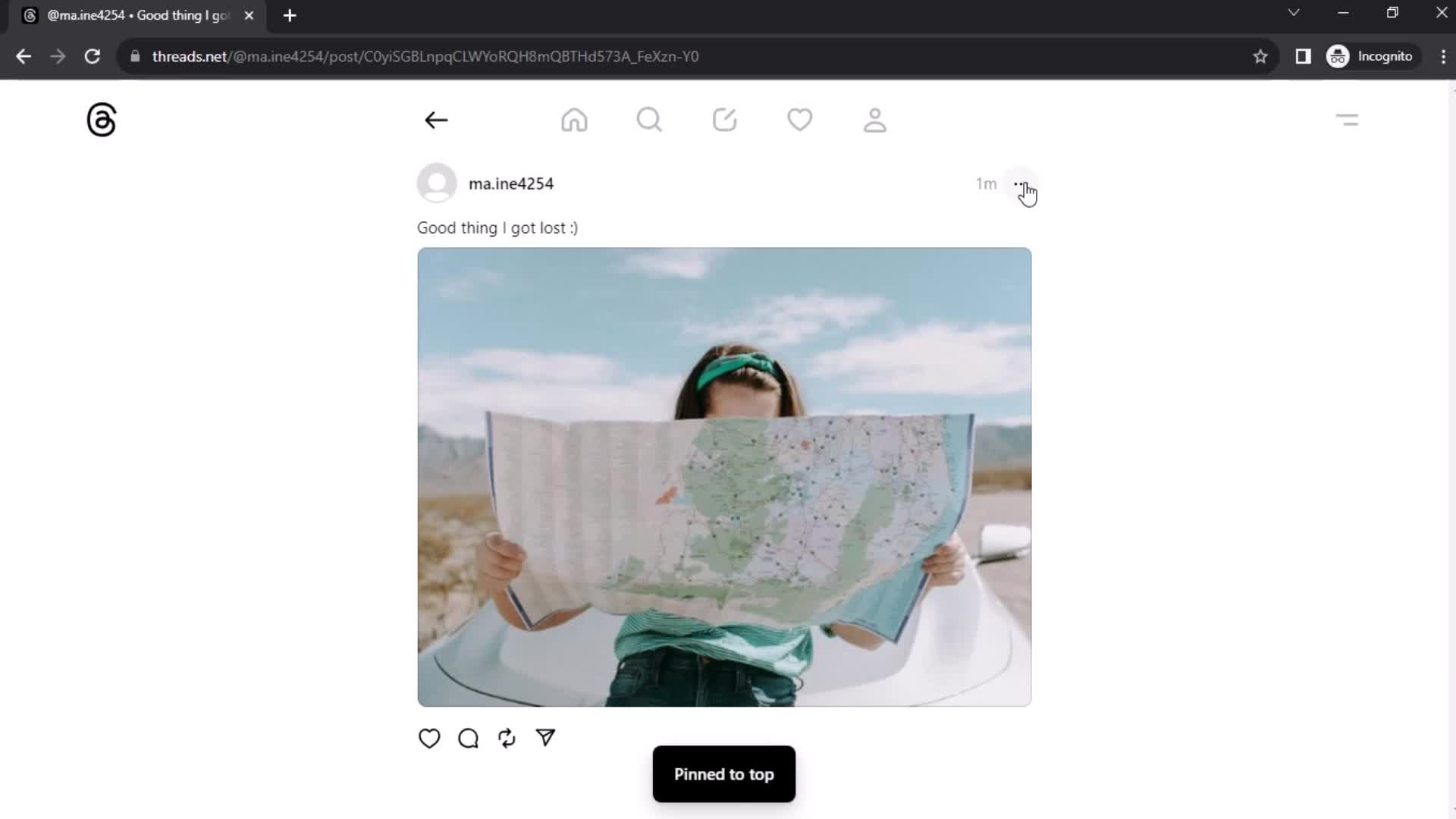 Creating a post screenshot